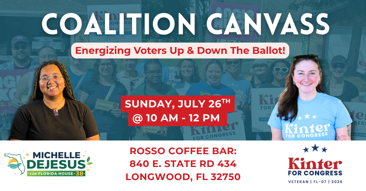 Coalition Canvass w/ Michelle DeJesus