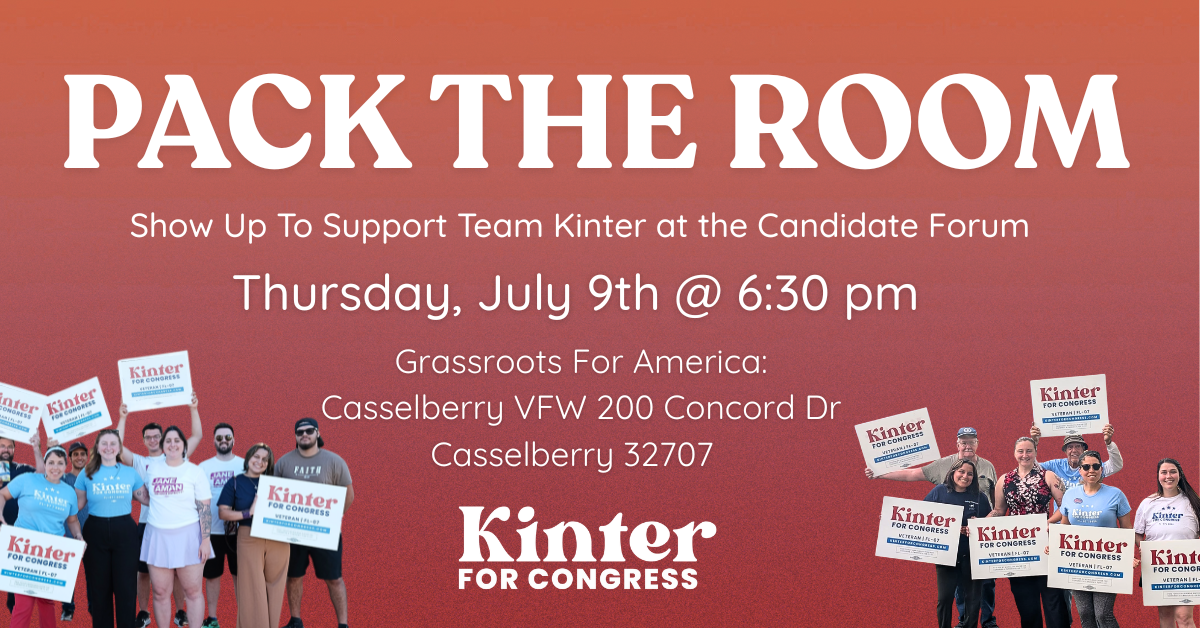 Pack the Room CD7 Forum (Nonpartisan)