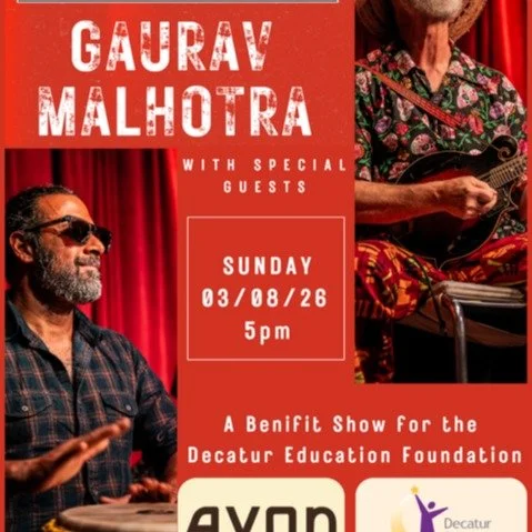 Join us at the @avontheaterga on Sunday, March 8 for an unforgettable night of music as Joe Craven, master sound farmer, educator, and collaborator with legends like Jerry Garcia and David Grisman, shares the stage with Gaurav Malhotra, a world-class