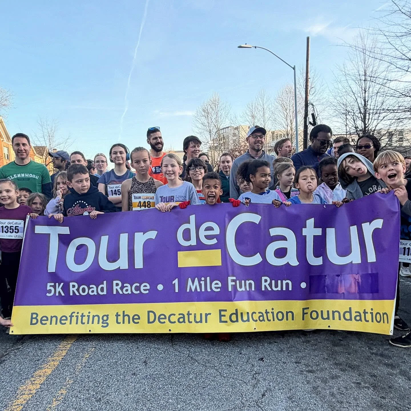 Tour deCatur 2026 ✅ What a day!!! The sun was out, and so were you, Decatur! ☀️ 

Thank you for showing up to run, walk, trot, and jog in support of our kids, our schools, and our community!

More posts to come featuring our supporters, our winners, 