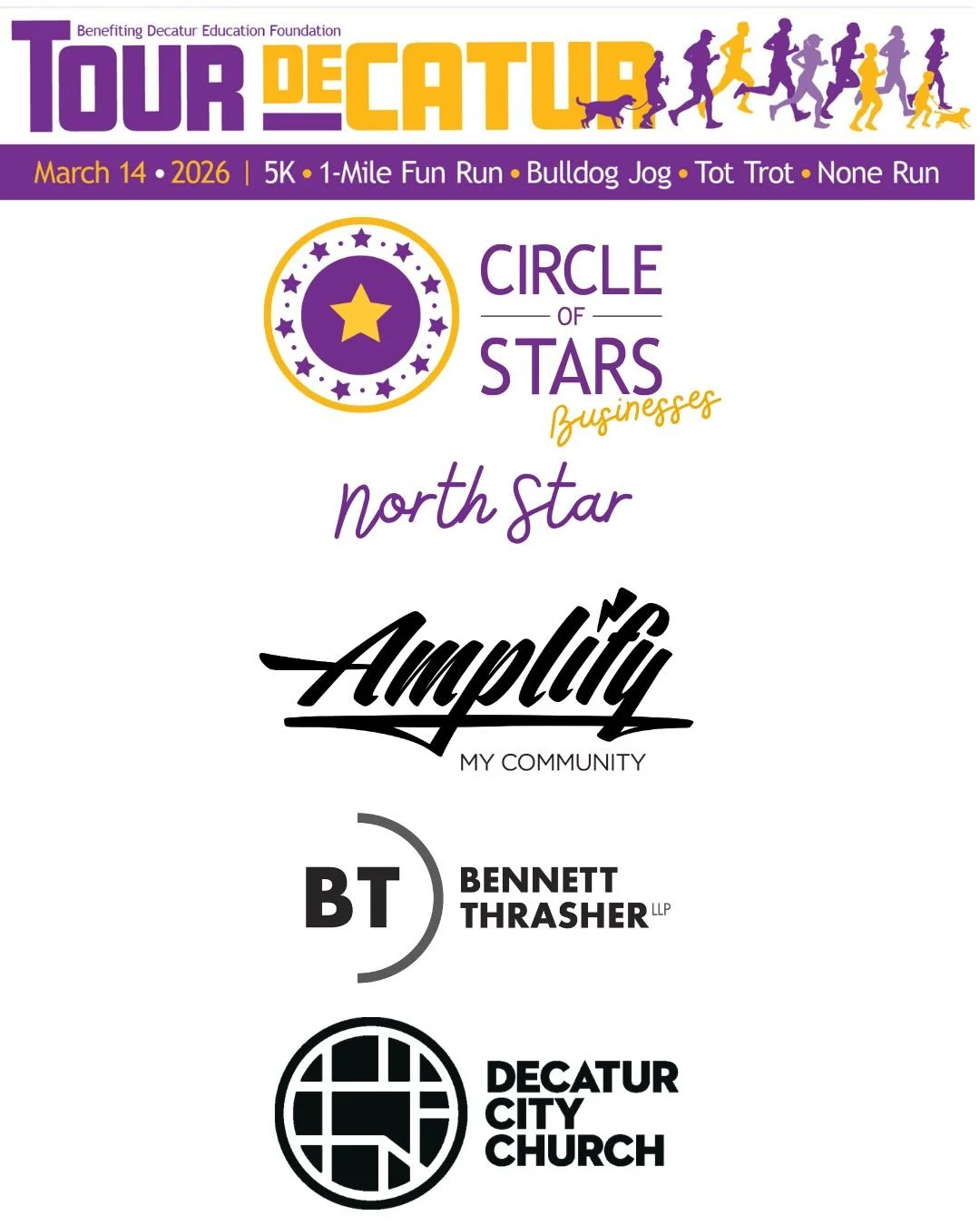 We&rsquo;re still basking in the glow of last weekend&rsquo;s Tour deCatur! ✨ 

Days like these remind us what DEF is all about - a community that shows up for its kids. 💜

As an independent organization that is completely community-funded, everythi