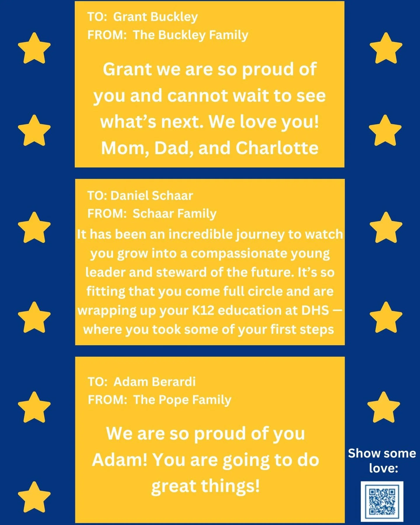 💜💛Feel Good Friday💛💜 PART 1
You can show some love for our amazing CSD teachers and staff - and for any graduating seniors - by going to www.stepupforteachers.com
The best part? This campaign TRULY shows how we step up for our CSD teachers and st