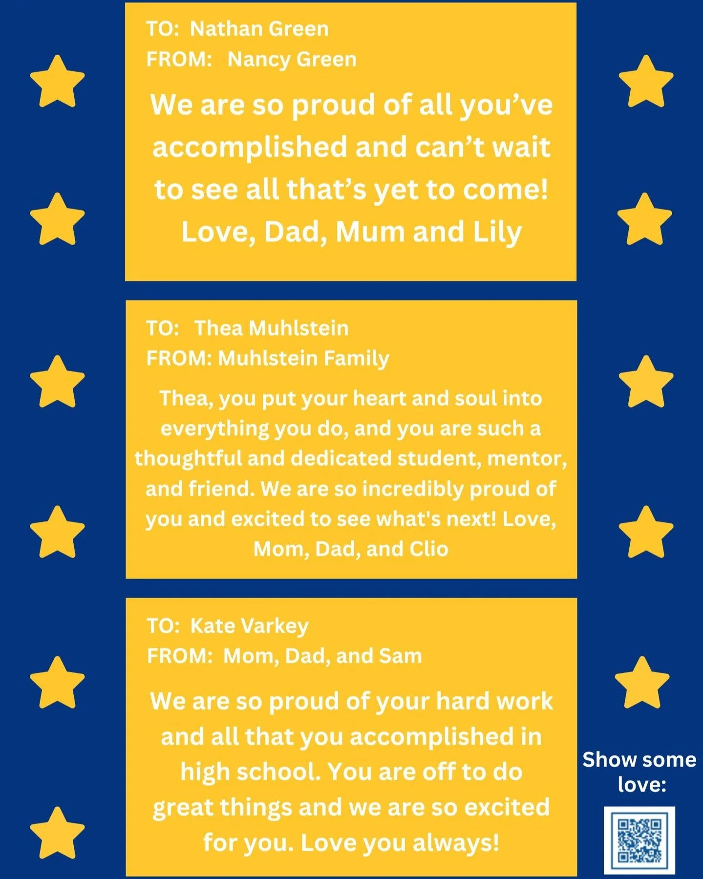 💜💛May 1 Feel Good Friday💛💜 (part 1 of 2) 
Have you made your tributes yet? Is there a Step Up or Congrats Grad sign in your yard? You can add your tributes for our CSD teachers and staff - and for any graduating seniors - by going to www.stepupfo