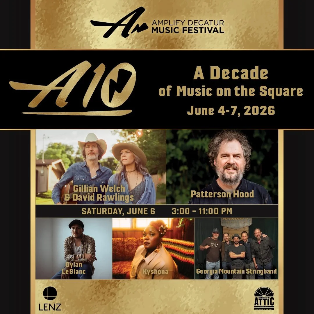 Decatur&rsquo;s favorite music festival will be back on the (new and improved!) square this summer! 🎸🎵🎤

Join us at the Amplify Decatur Music Festival, June 4-7, in and around Decatur, featuring four nights of music for a great cause. (We might be