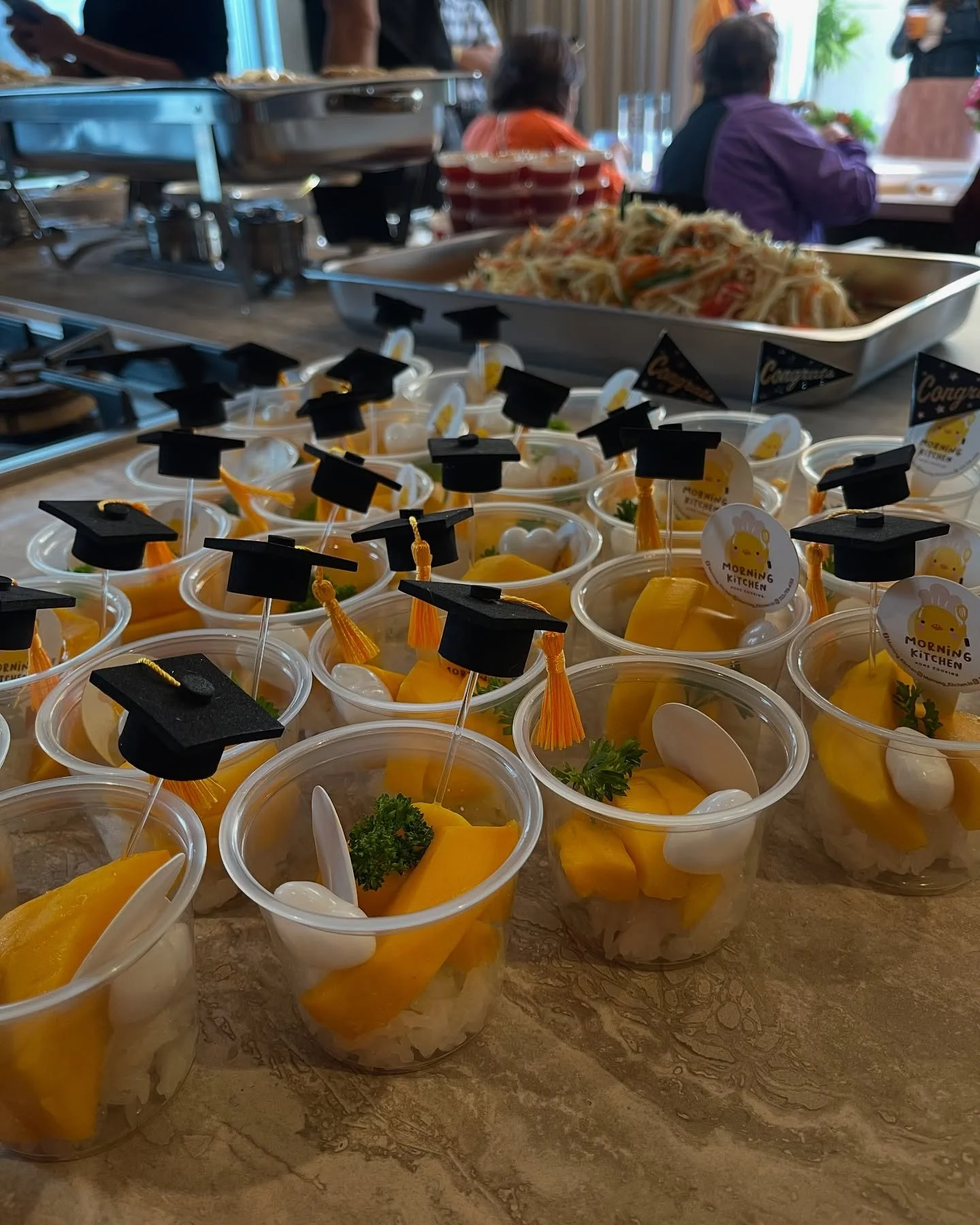 Happy Graduation Class of 2025!
Big thanks to all the amazing students who celebrated with us. We&rsquo;re honored to be part of your special day. Wishing you all a future full of success, happiness, and delicious wins!&rdquo;

#SiambitesCatering #Cl