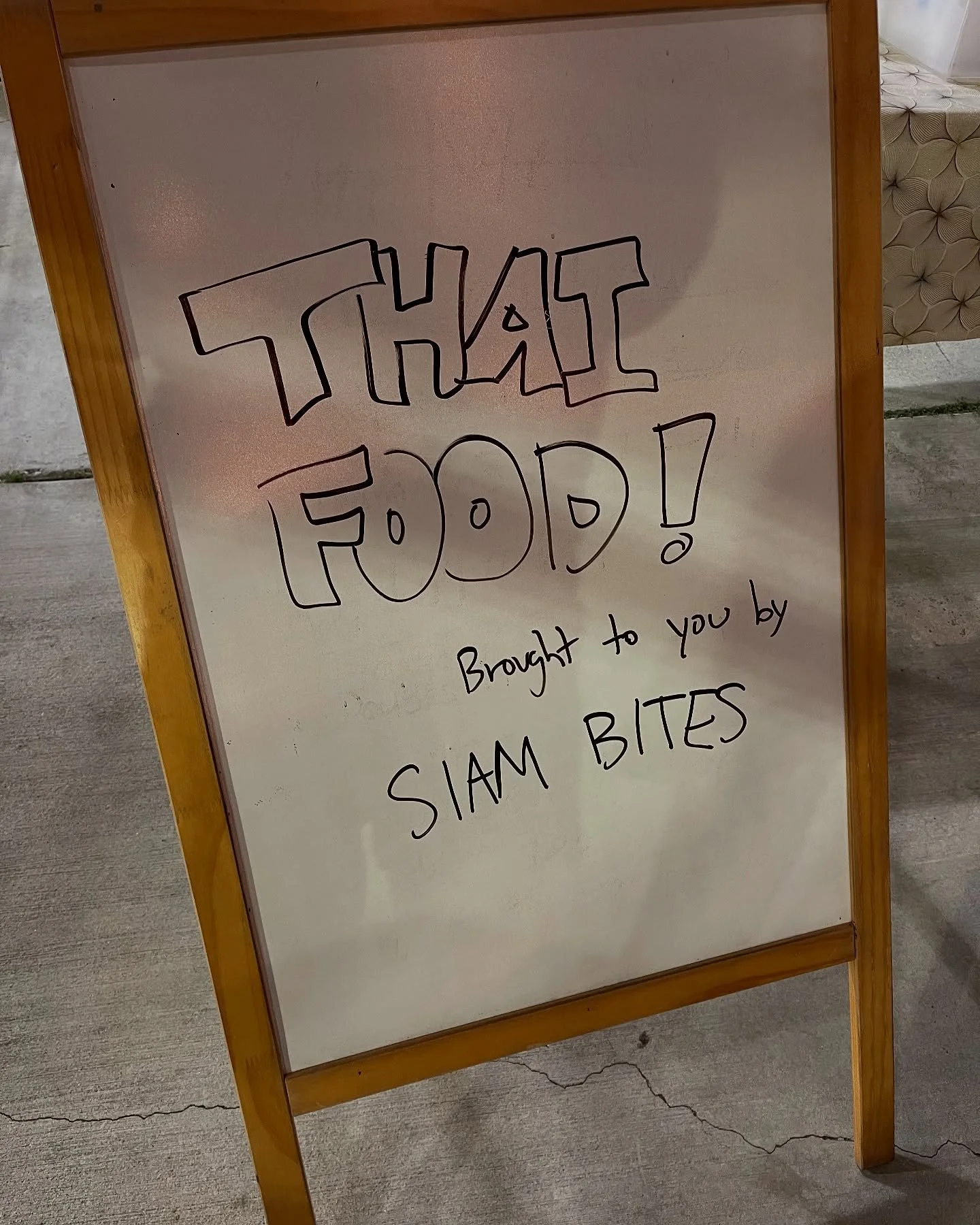 Last Friday at iPickle Whittier! 🏓🔥
Thank you to everyone who came by and supported us &mdash; we had a blast serving up your Thai  favorites!

We&rsquo;ll be back next week, so come hungry! 😋

#iPickleWhittier #SiambitesCatering #ThaiHalalFood #P