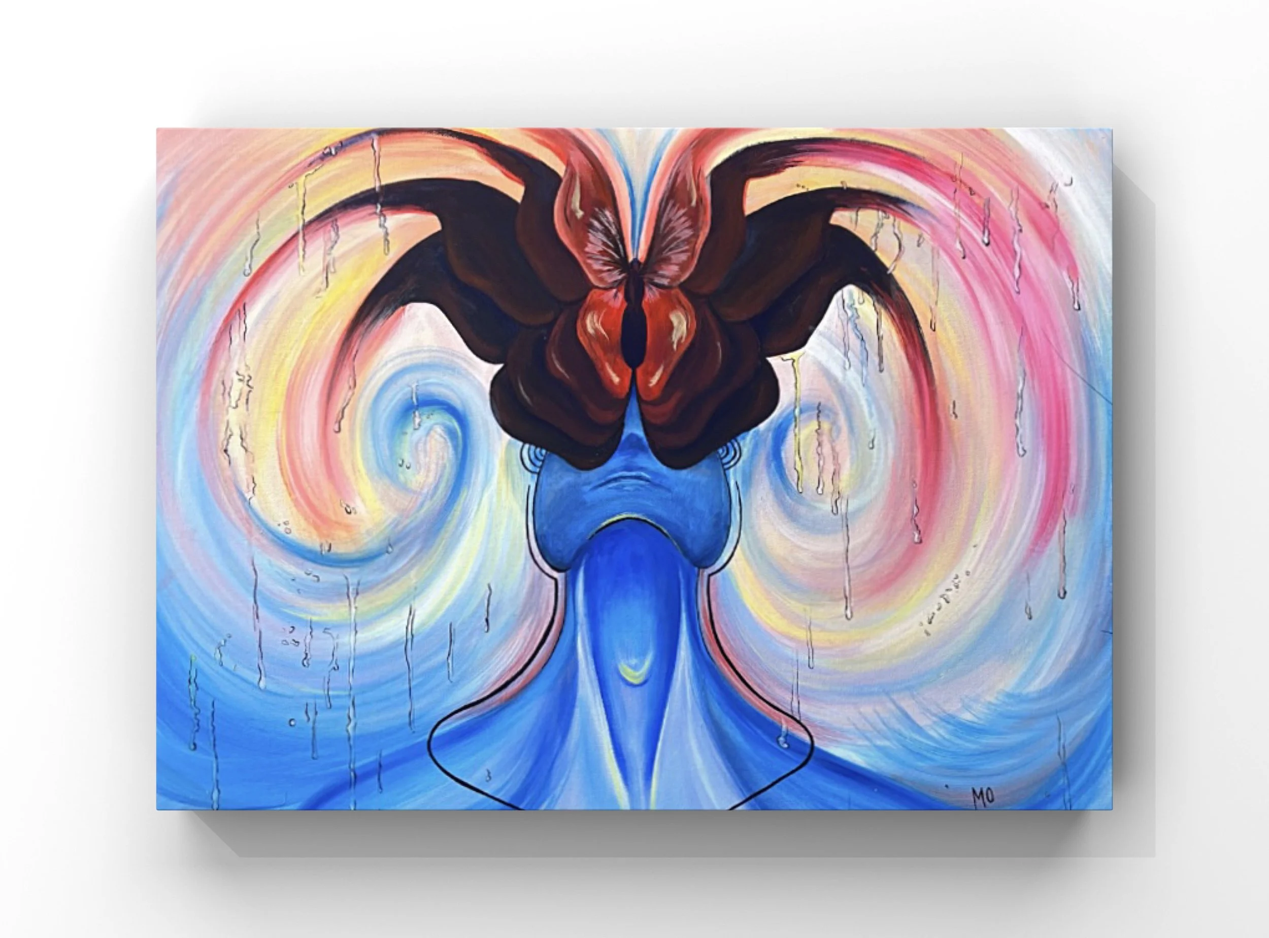 Embracing the Mystical  - Acrylic on Canvas
 18×24