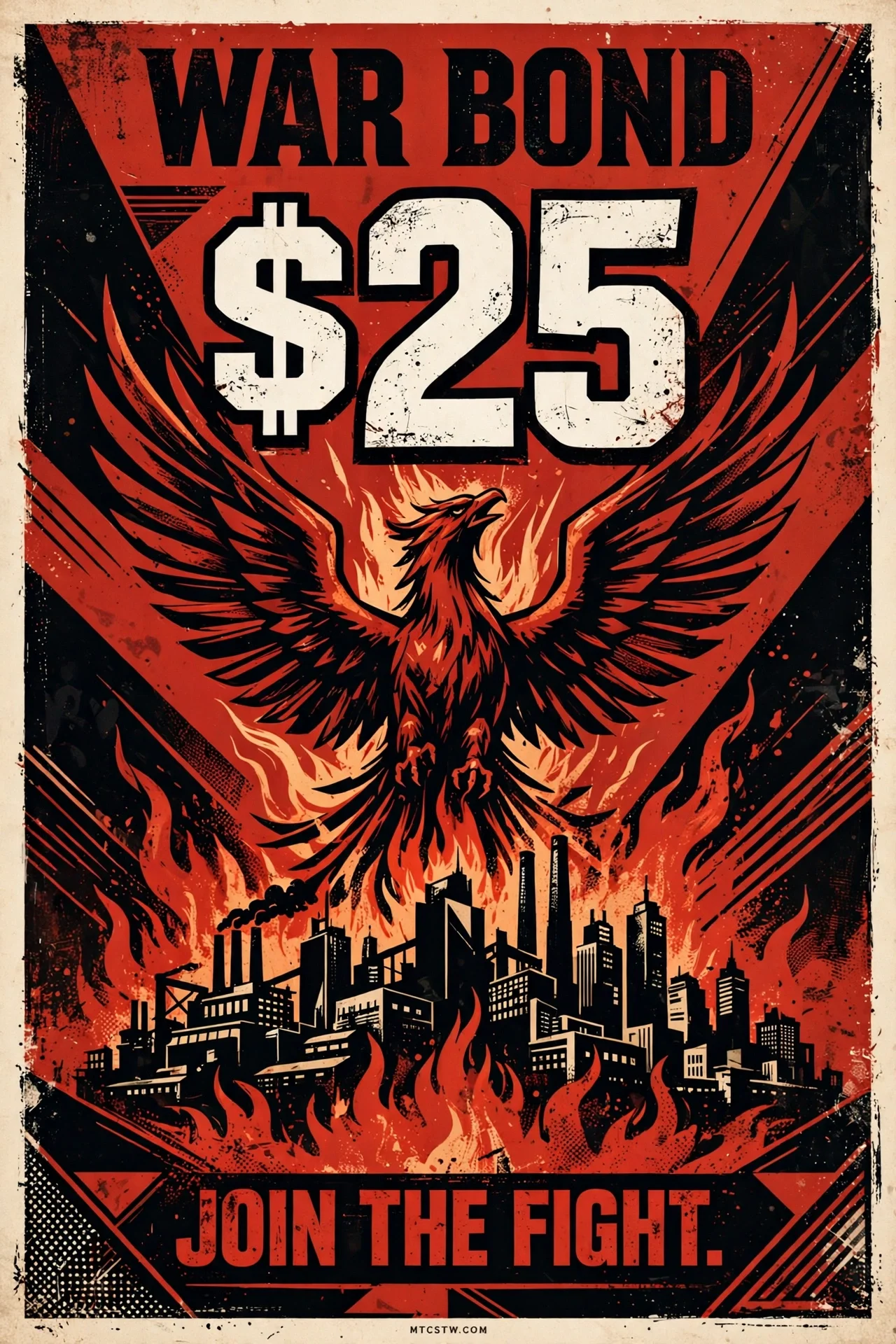 War Bond $25 — JOIN THE FIGHT. MTCSTW.COM