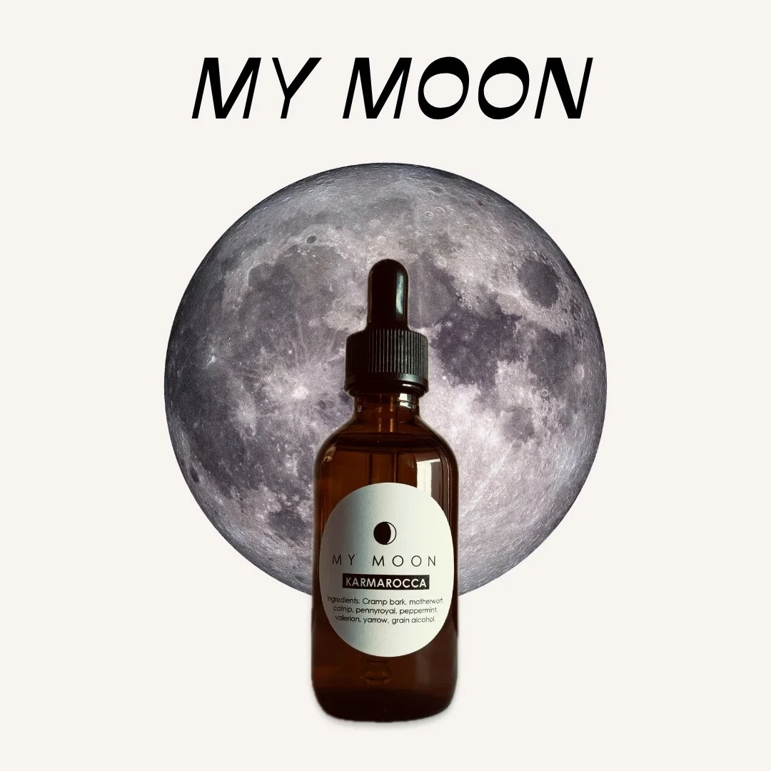 MY MOON ••• herbal formula for monthly moon cycle ease