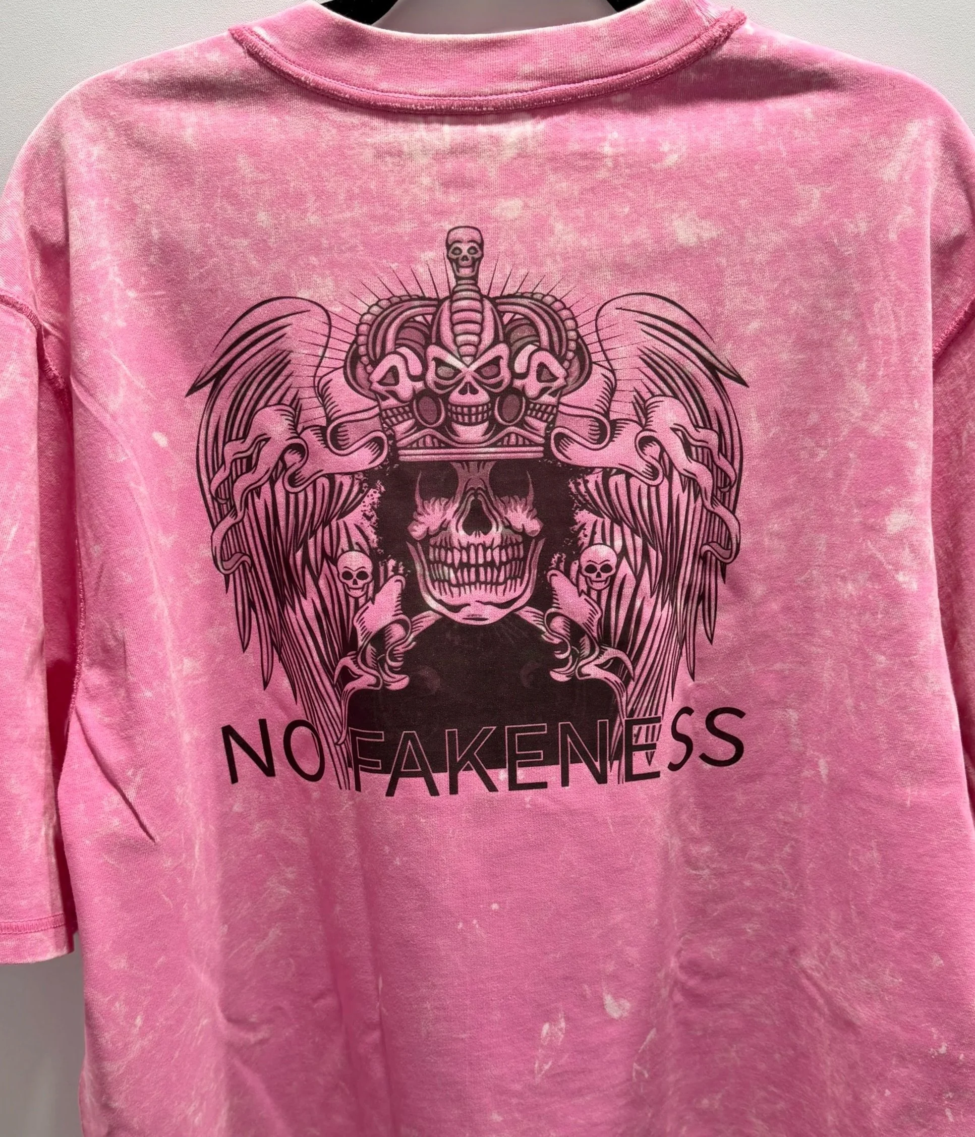 No Fakeness Reign Tee - Pink