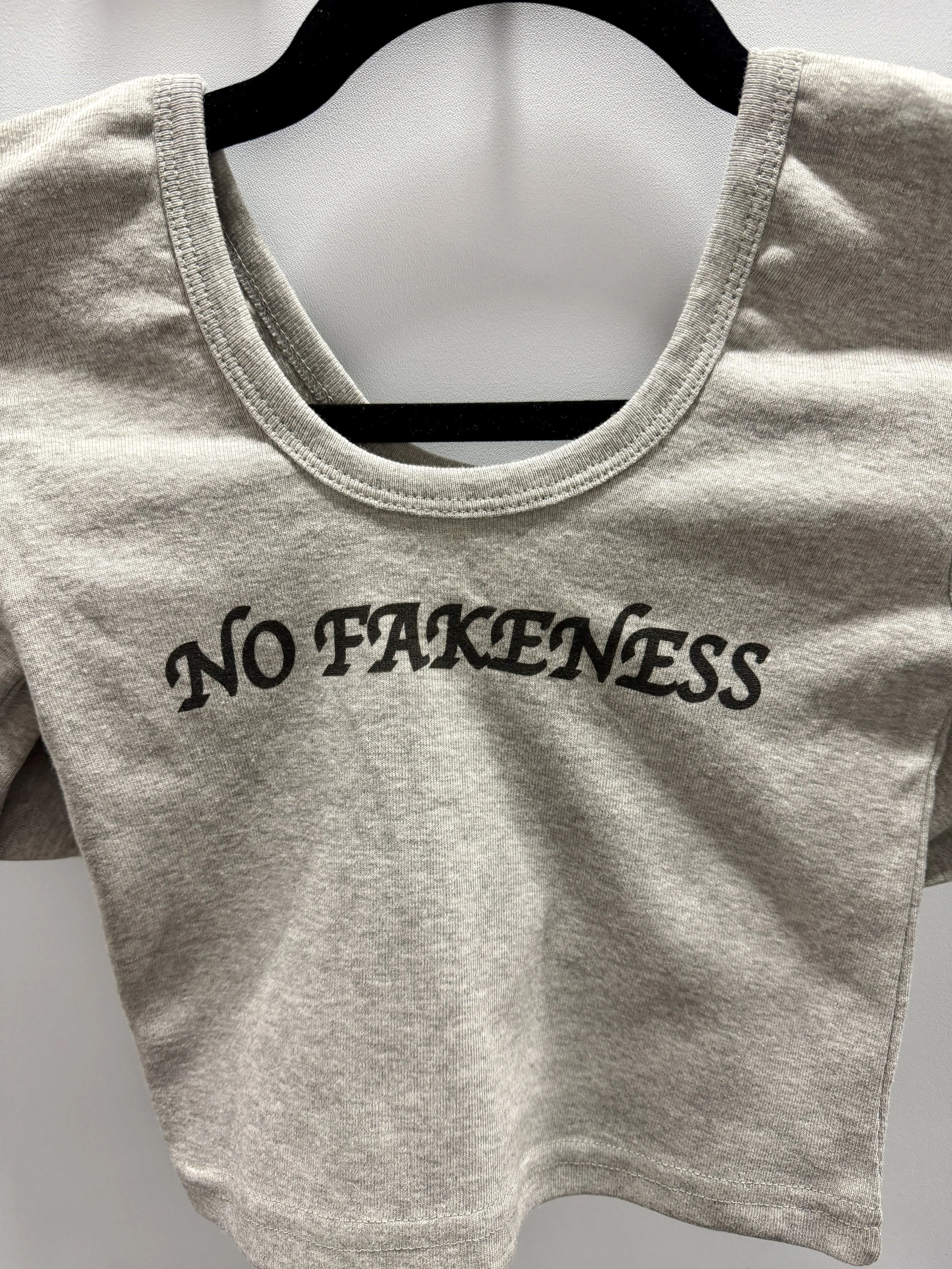 No Fakeness - Crop my Top