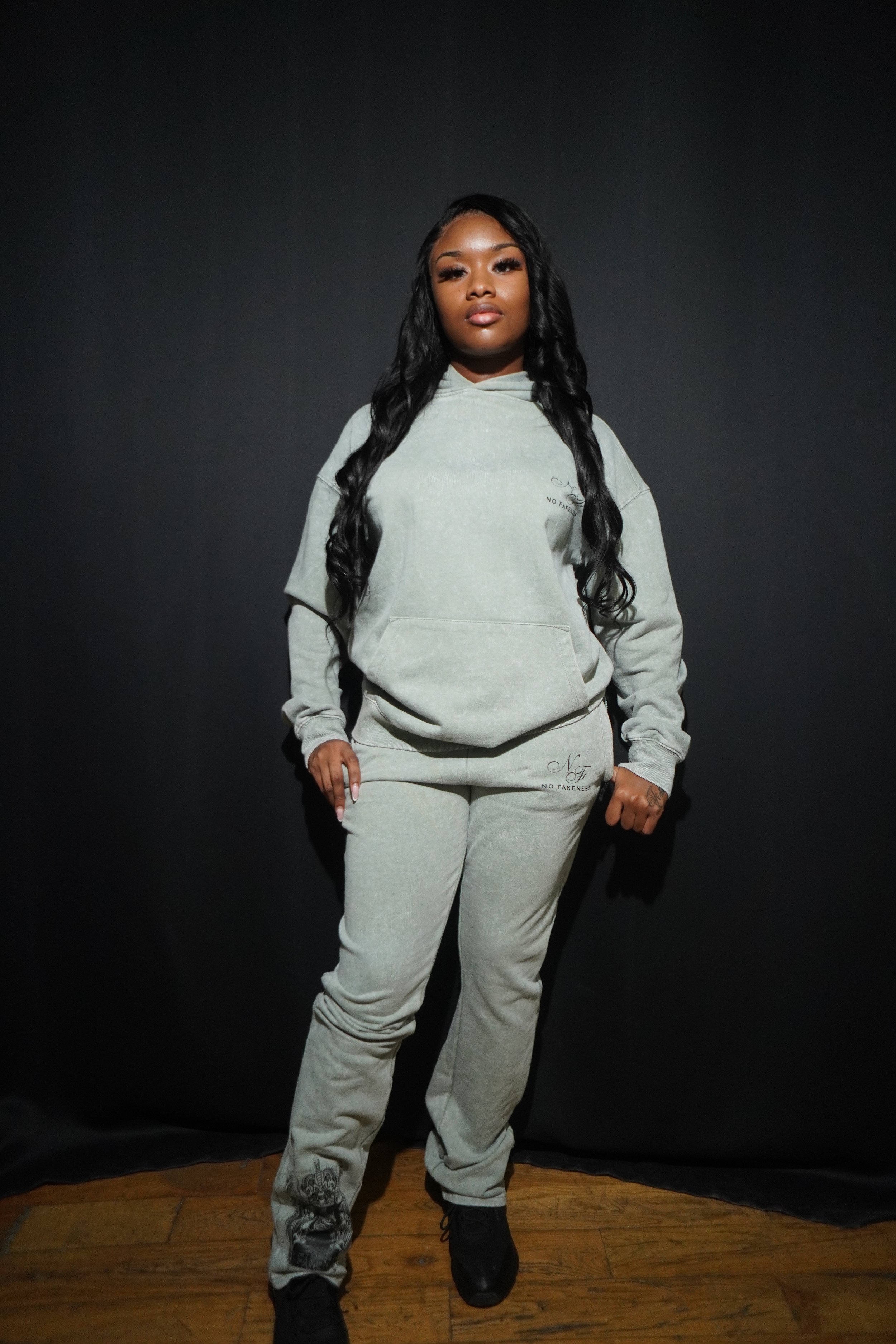 Green Skull Sweatsuit
