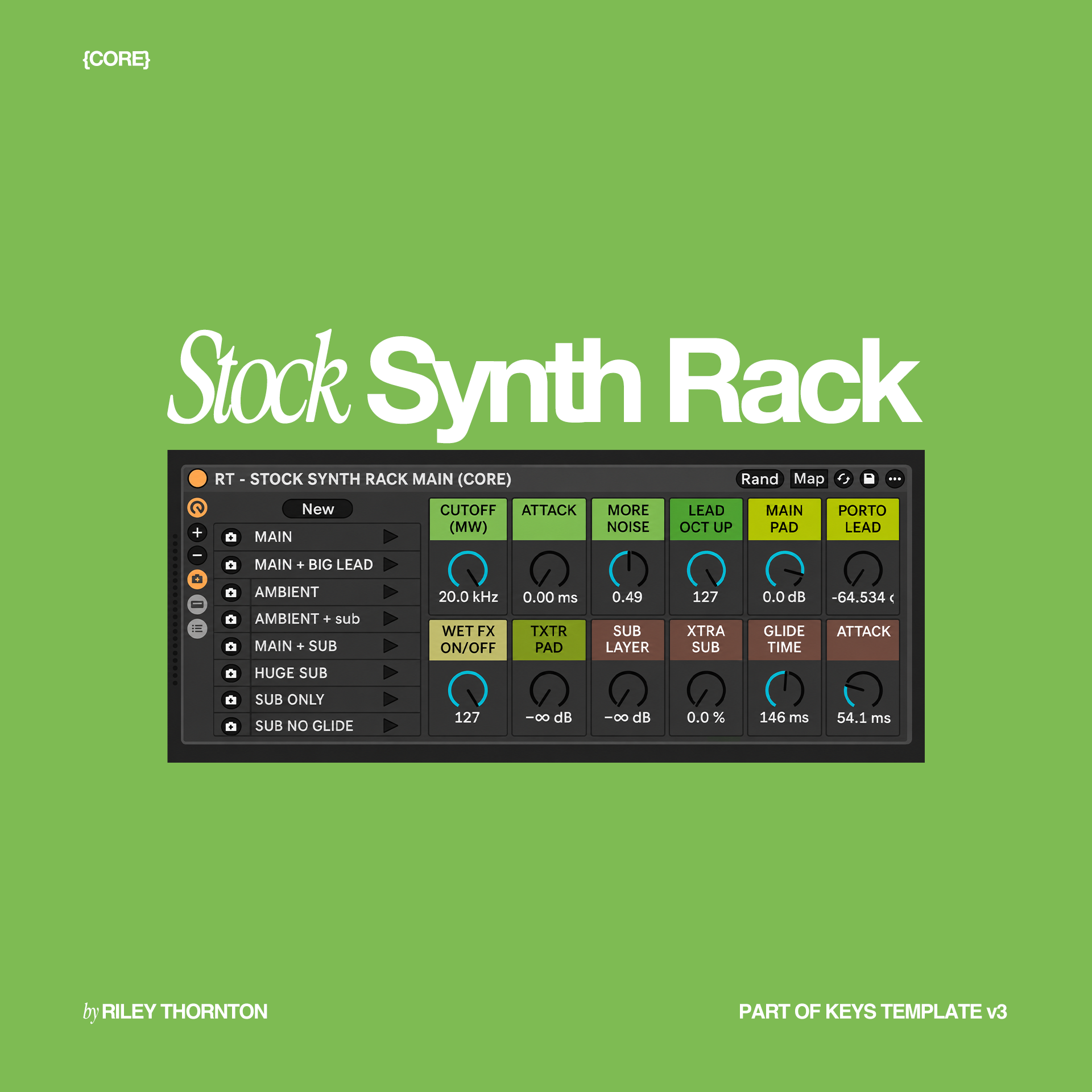 Stock Synth Rack (CORE)