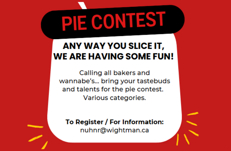 Homemade Pie Contest