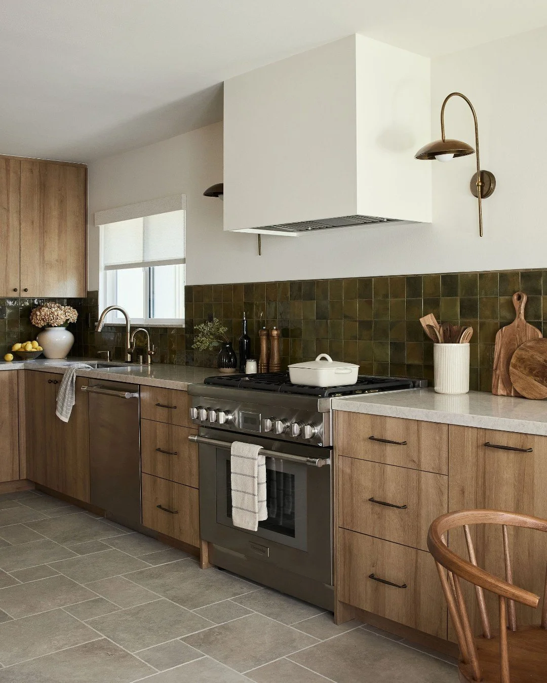 One of our favorite transformations! This 1960s kitchen got a modern update with better flow, added function and storage, and a timeless feel&mdash;while staying true to the home's original mid-century architecture. Truly the heart of the home. 🤍

P