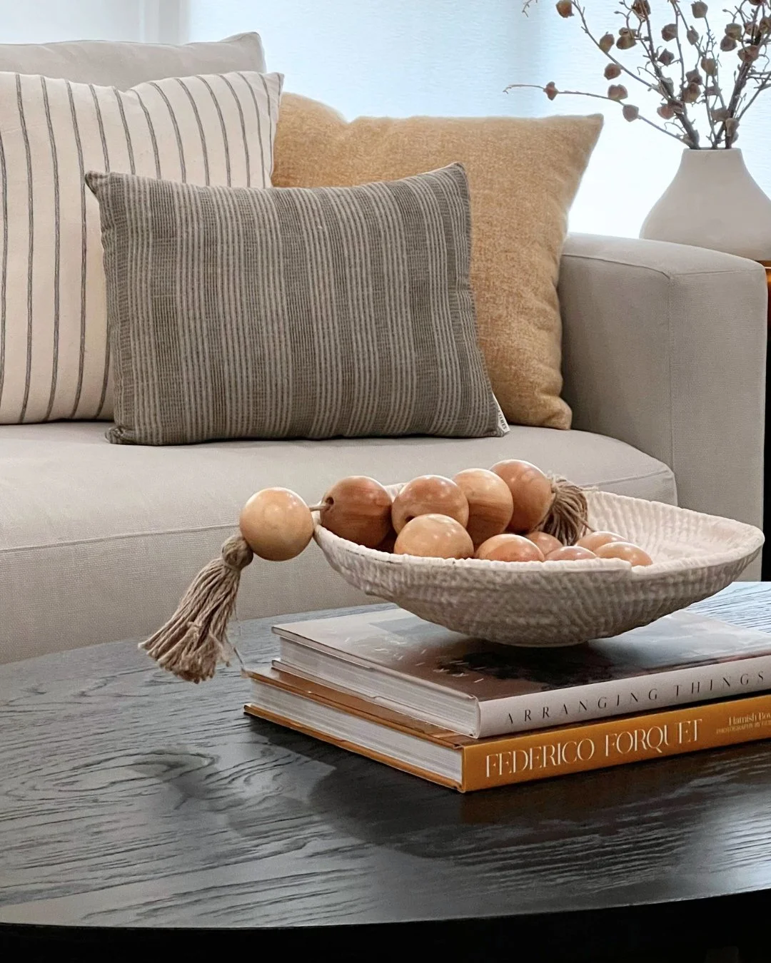 Can you see the color palette we chose for this project? It was inspired by the family's most memorable moment, in Joshua Tree. Think warm burnt oranges, rich browns, and beautiful greens, all coming together to create a home that feels personal, tim