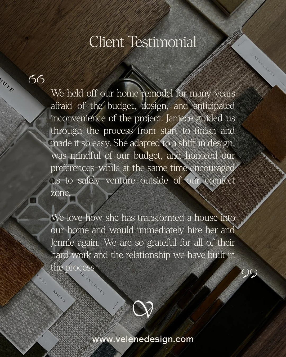 Always so grateful for client feedback like this&mdash;such a meaningful reminder of why I do what I do🤍