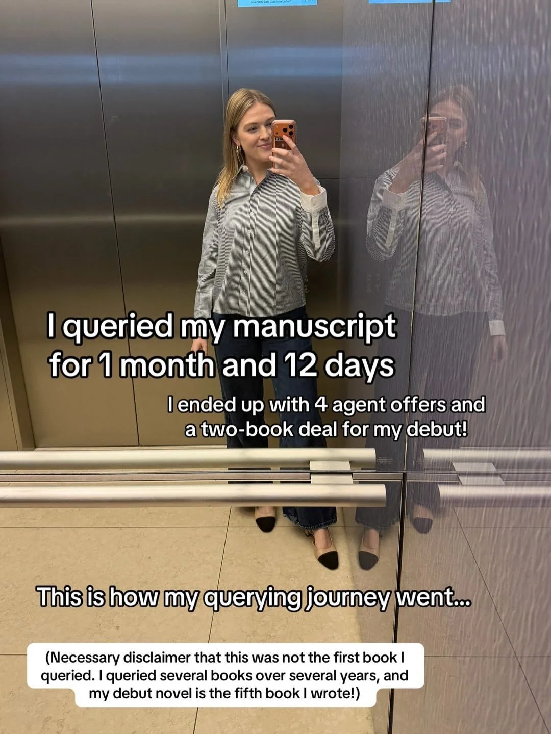 I made a slideshow like this recently for my submission journey, and it was a fun walk through memory lane! Can&rsquo;t believe this all happened a little over a year ago ✨

#querying #queryingjourney #publishing #tradpub #debutauthor