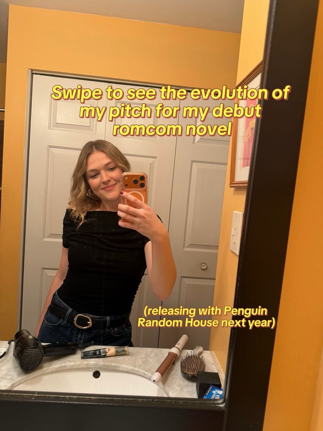 Wild to think that the idea I jotted in my notes app on the train one random evening is going to be on shelves (both in the US and abroad!) 🥹

#debutnovel #bookpitch #worthplayingfor #romcom #realitytvromcom