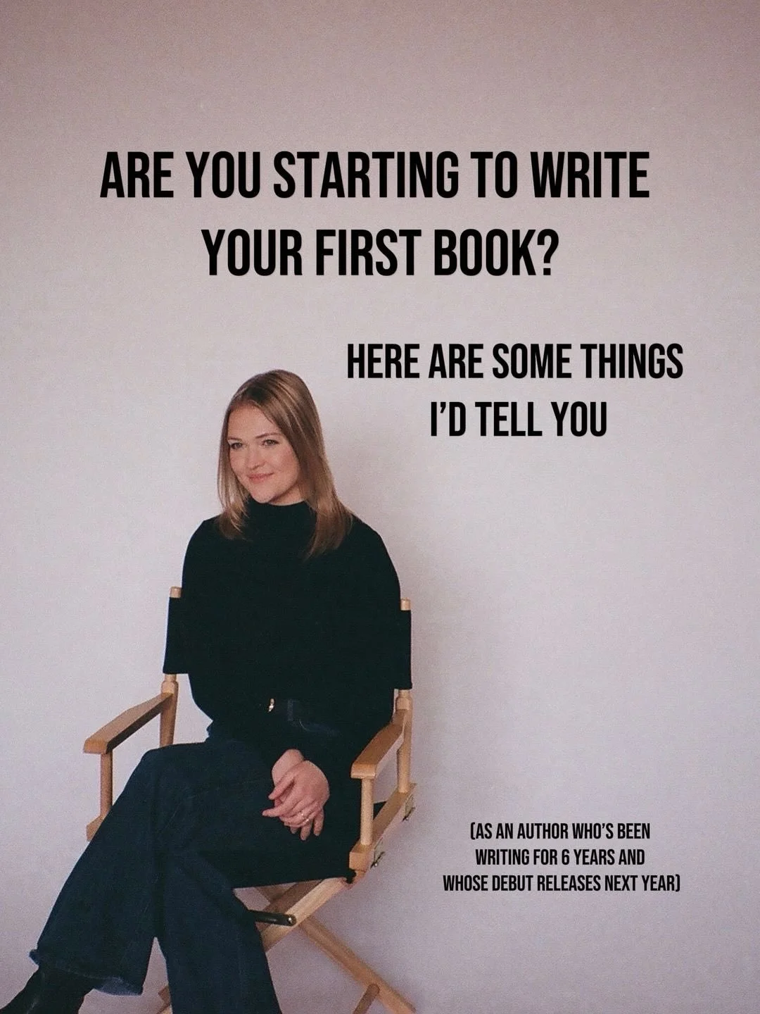 What I&rsquo;d say to myself six years ago ✍️

#writer #writingadvice #writingcommunity #writingislife #debutauthor