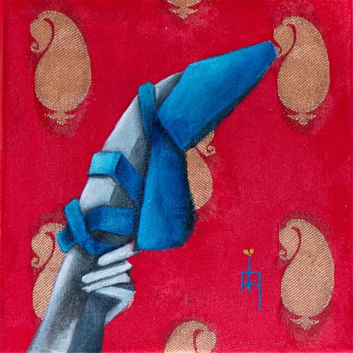 A magical foot in a blue shoe.jpg