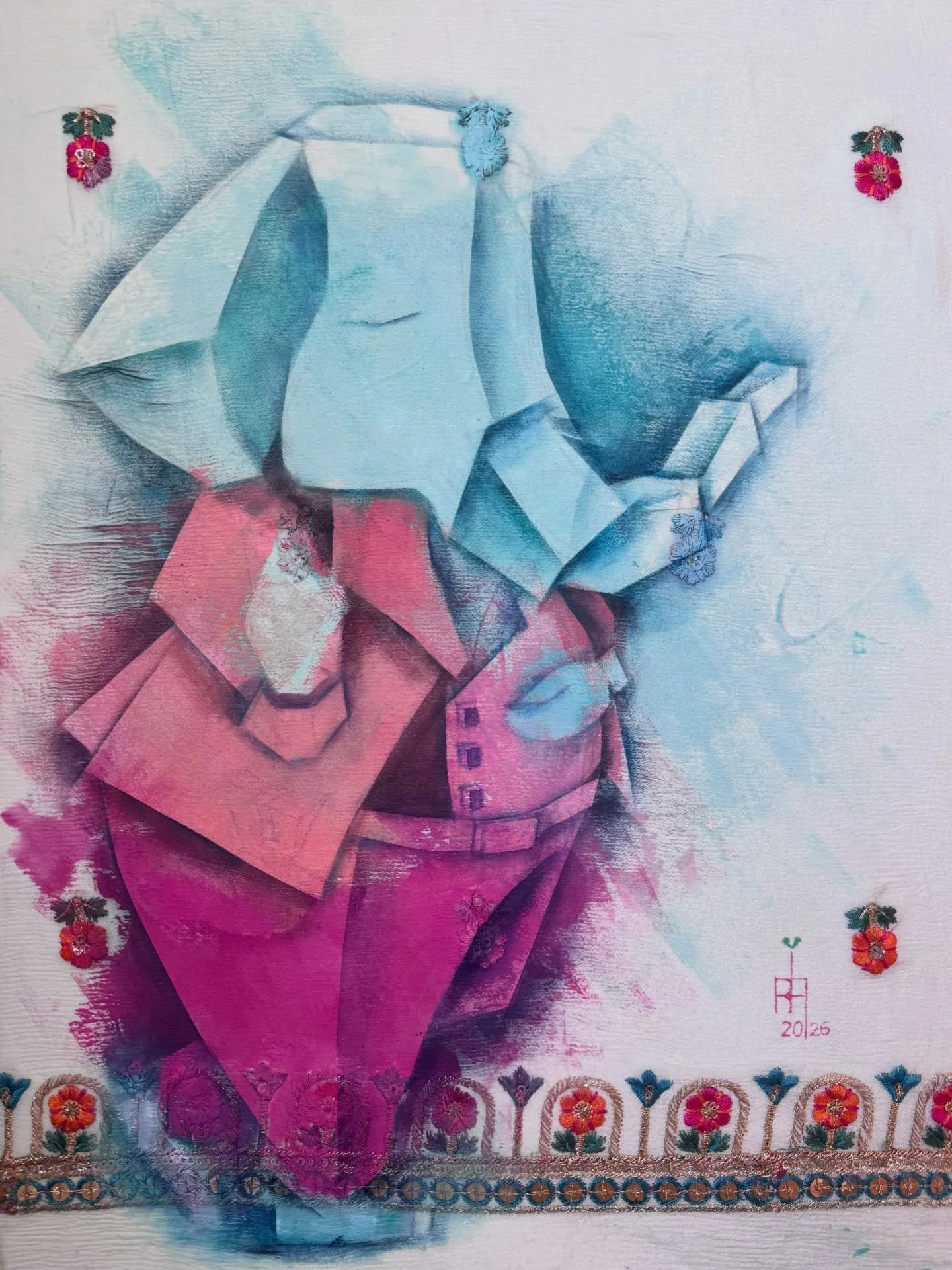 My buddy Ganesha is smart, trendy, &amp; quite hardworking. He loves dressing in vest, coats and collar shirts just like me. And you got this right &hellip;he is vibrant, dressy and so very cute!
 
Do you also visualize your God to be your friend? Wo