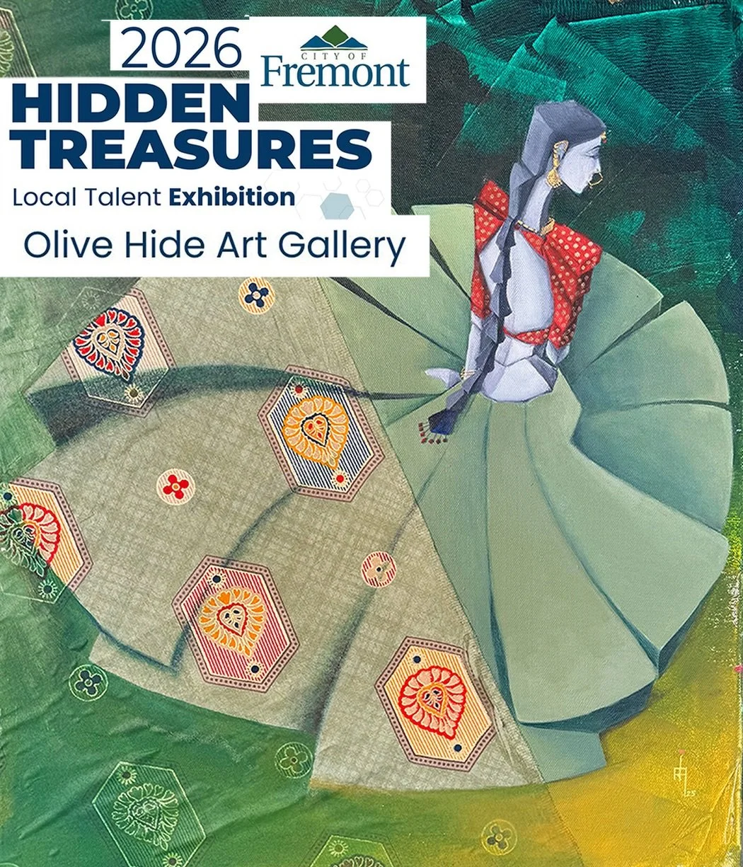 I am excited that my work &lsquo;Woven Journey 2&rsquo; is accepted for Hidden Treasures, Local Talent. At Olive Hyde Art Gallery, Fremont. @olivehydeartguild 

This fabulous community-focused exhibition featuring work from 60 local artists opens on 