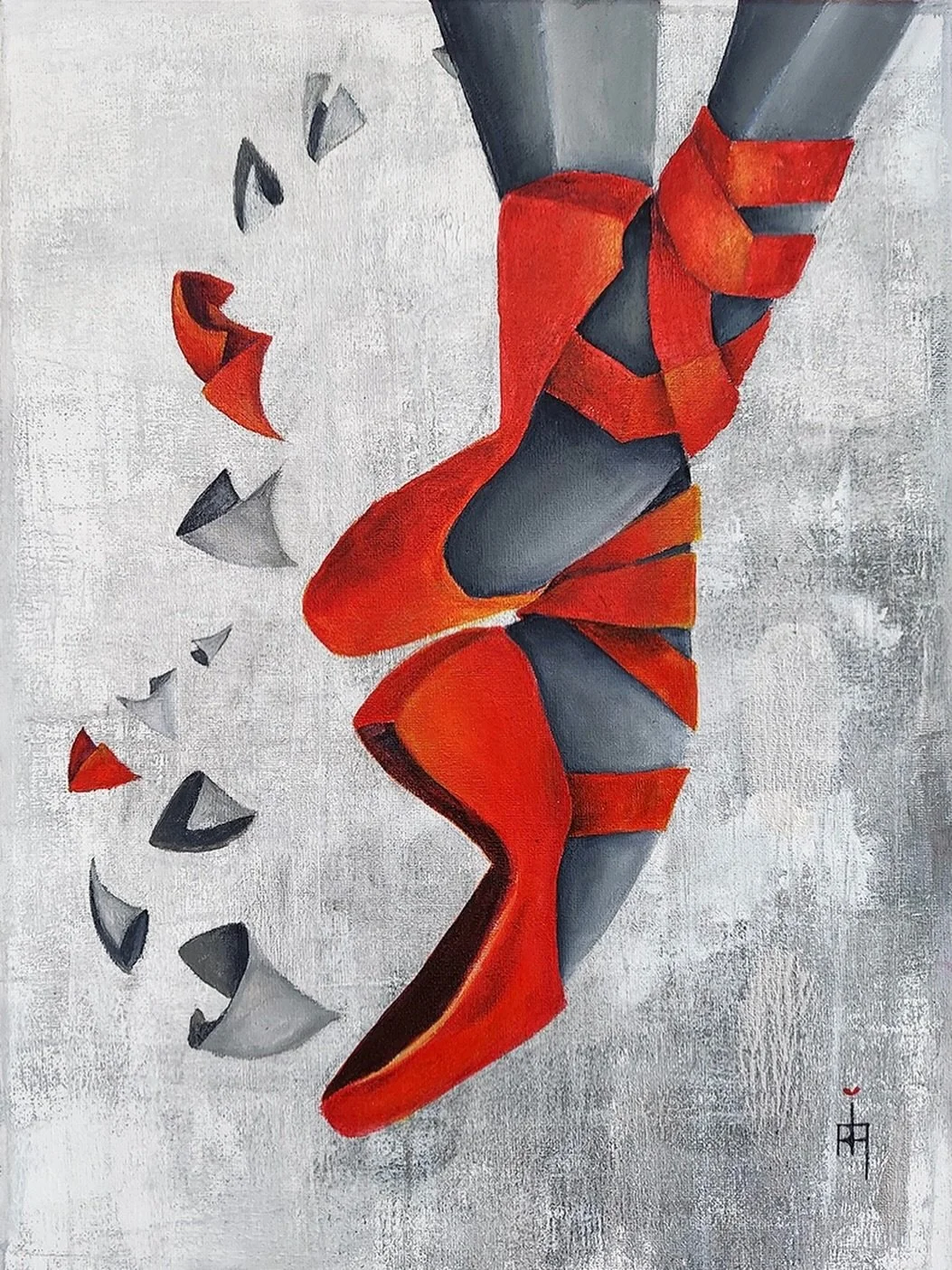 🔴 SOLD

When you dance, it is not only your body and feet dancing. You are the dance. You are the music. 

Dance, music, dancer and its viewers become one. 

It is joy to write that &lsquo;Dance 3&rsquo; -last work of my Dance series, has found a da