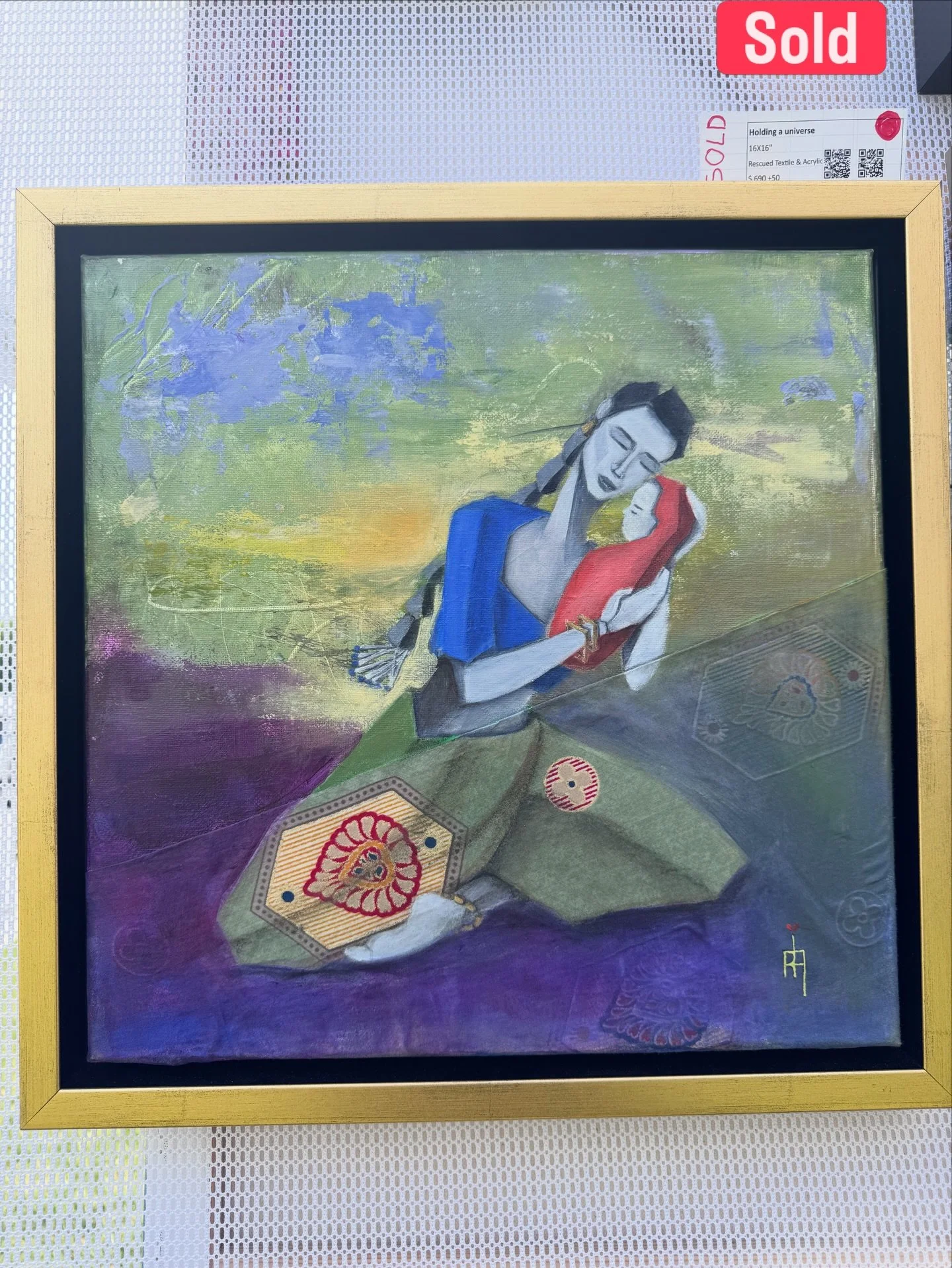 Great morning with great people, weather, sales and friends at @saratogarotaryartshow 

I am here till 5pm today and Tomorrow from 9:30-5pm. 

Show your support to my neibourhood art show and community artists.

#saratogarotaryartshow #riaksharma #cu