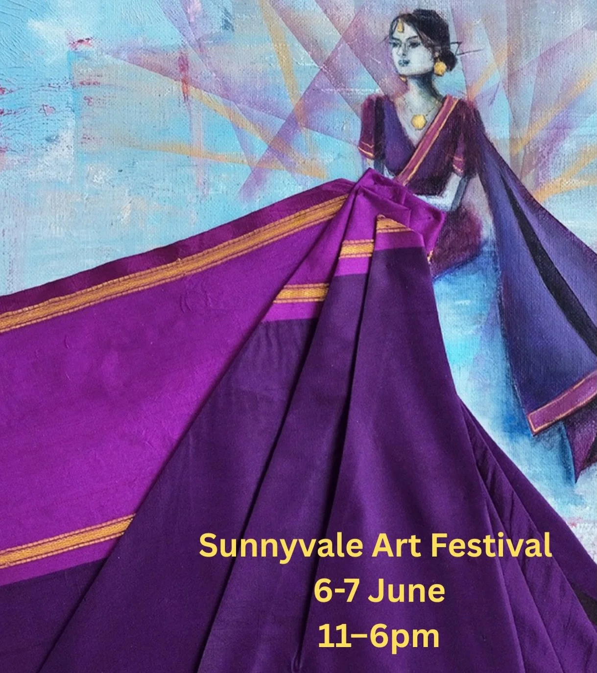 I am accepted at Sunnyvale Art &amp; Wine festival 

Join me as I present my work for the first time at this show. New small works and new batch of fine art prints will be presented. Rooted in cubic figuration, textile, and sustainability 

@pacificf