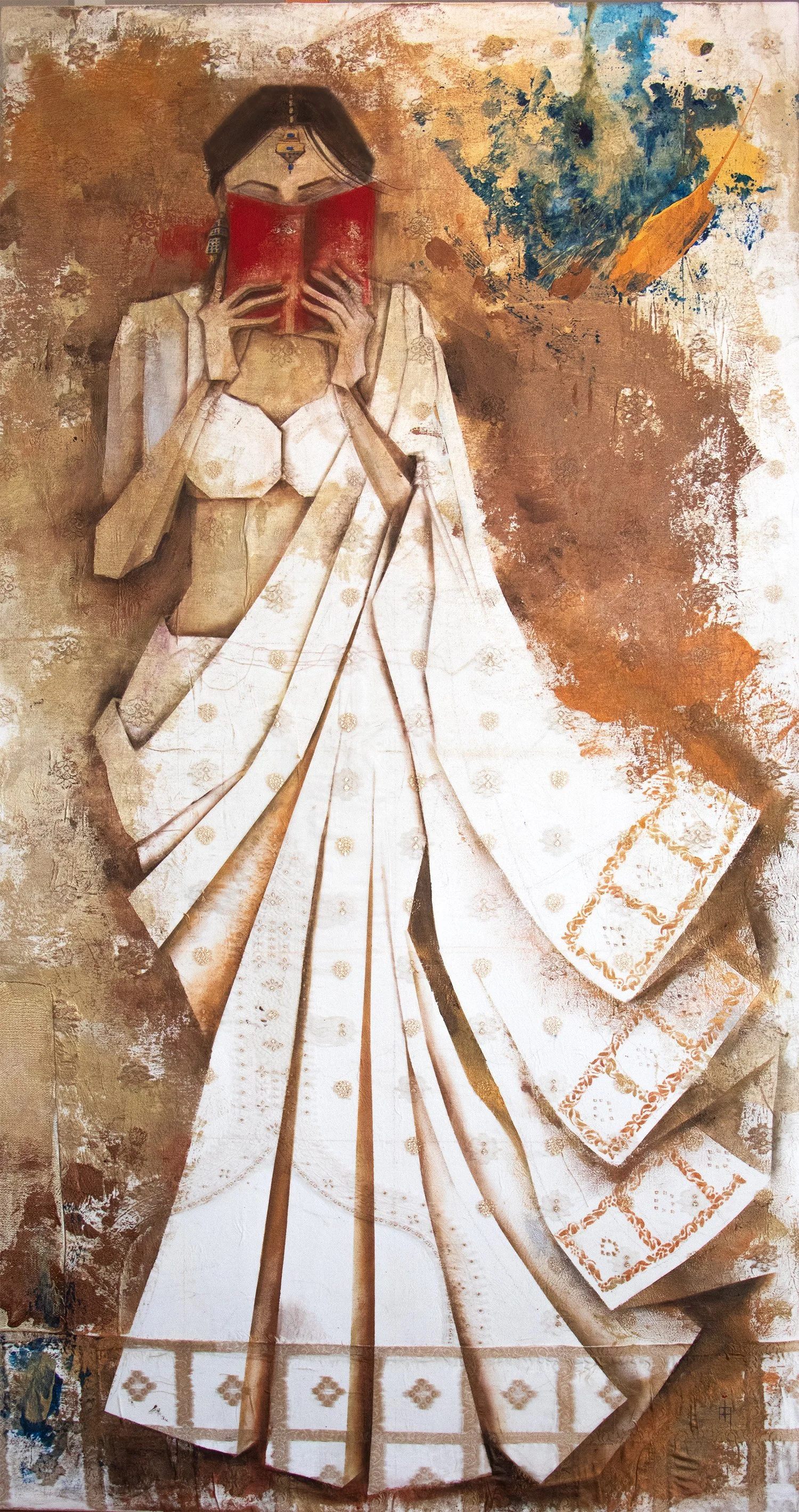 Mystic – Cubic Abstract original contemporary art Ria Sharma.jpg