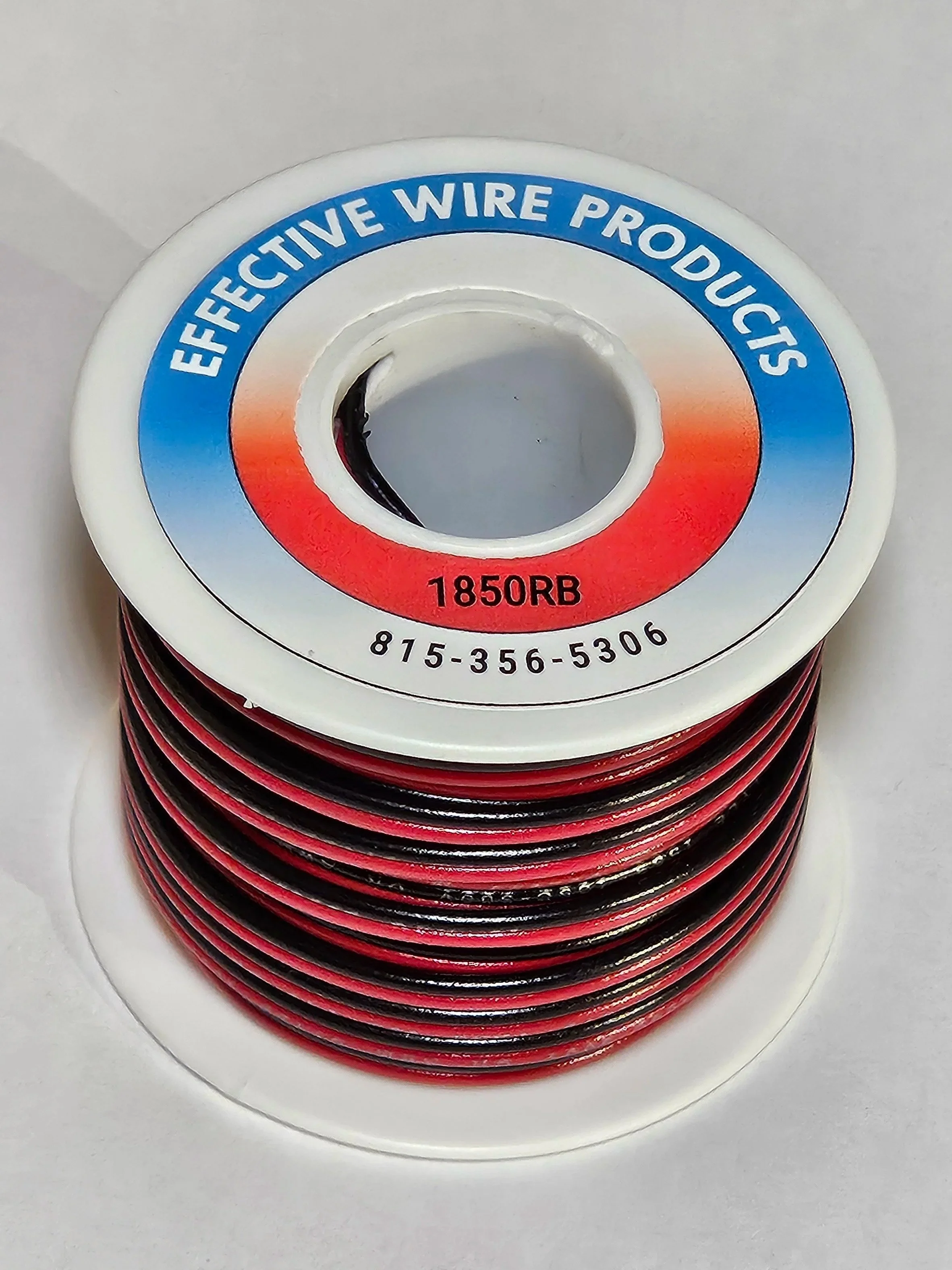 RED BLACK BONDED ZIP CORD