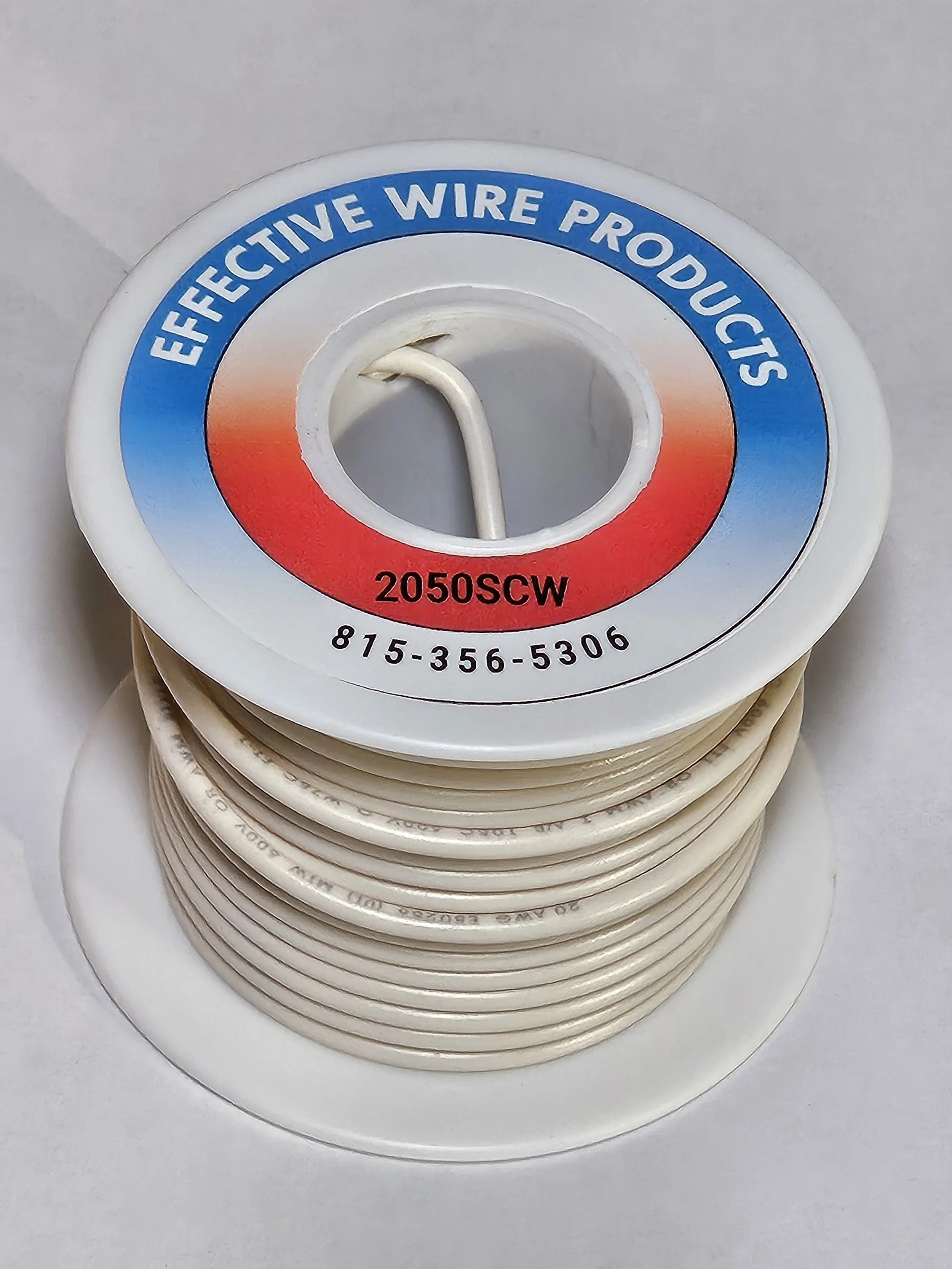 SMALL QUANTITIES OF WHITE PRIMARY WIRE