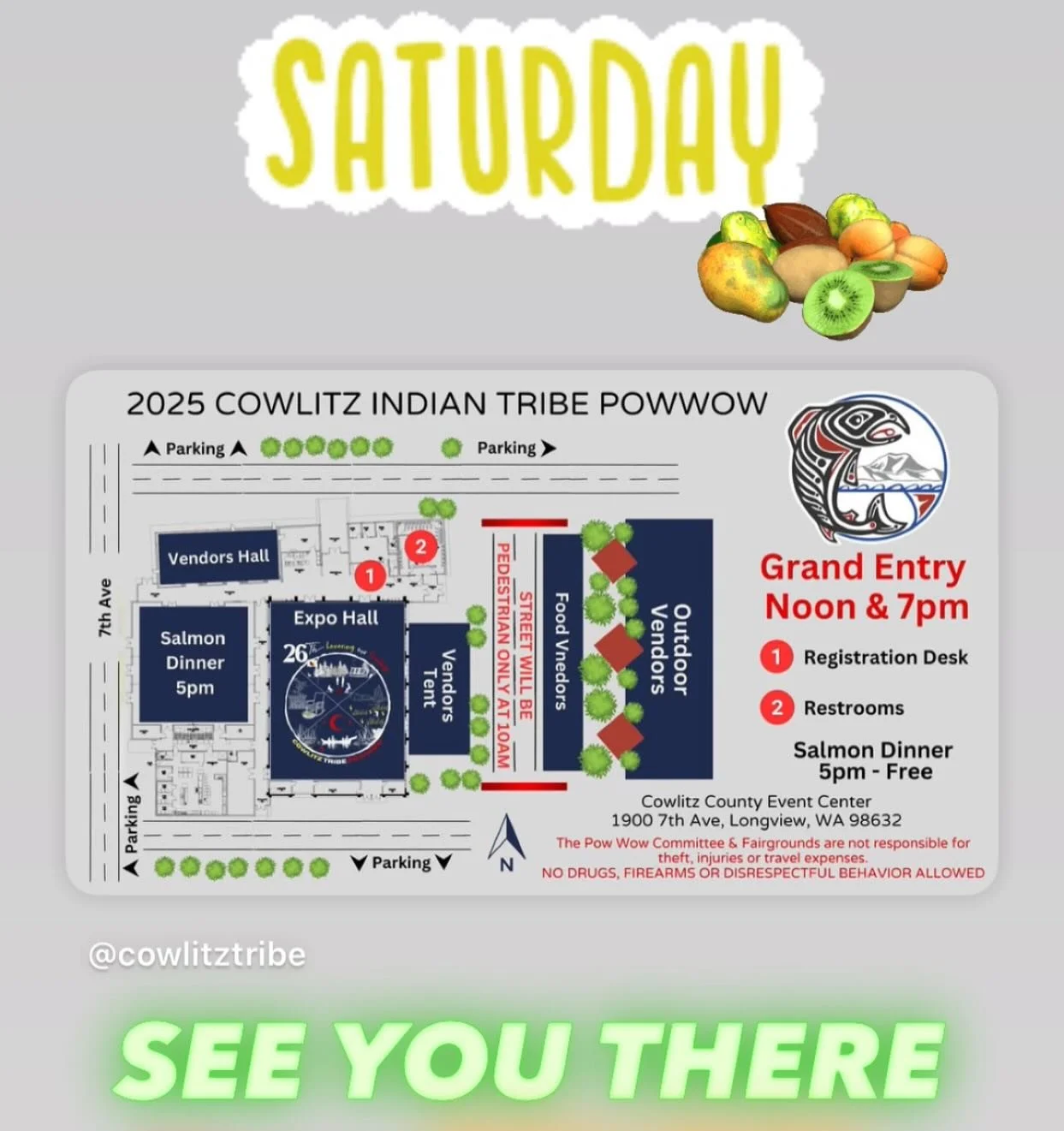 See you all at the COWLITZ POWWOW this Saturday !! Find our menu 🍧🍨🍦 at icedupasianstyle.com