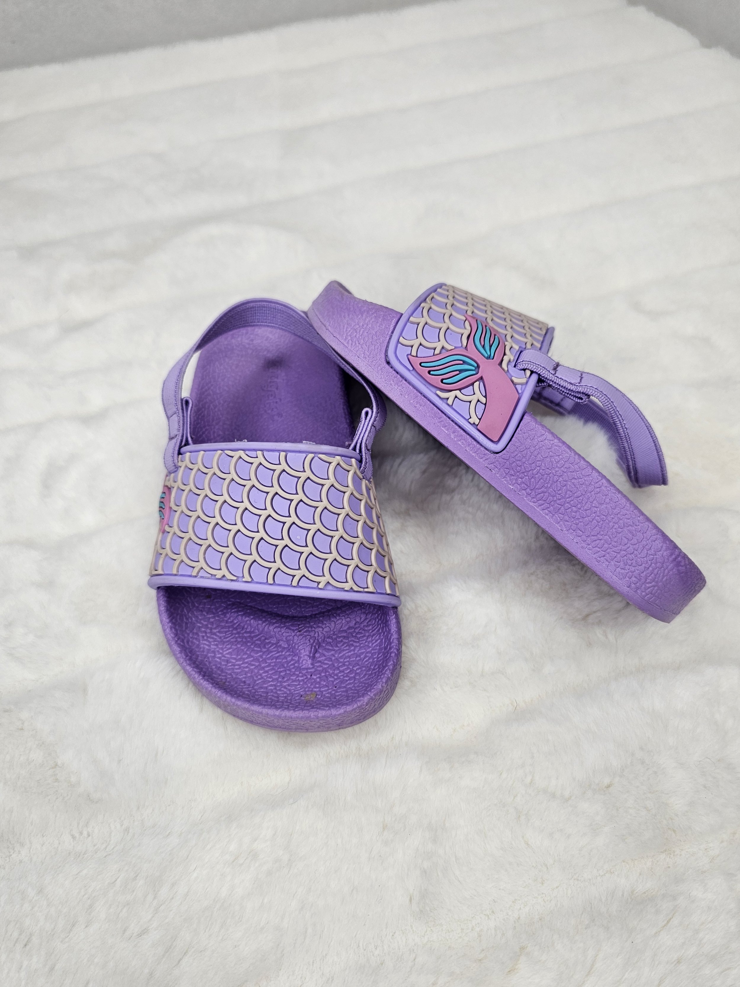 Purple Mermaid Sandals 6