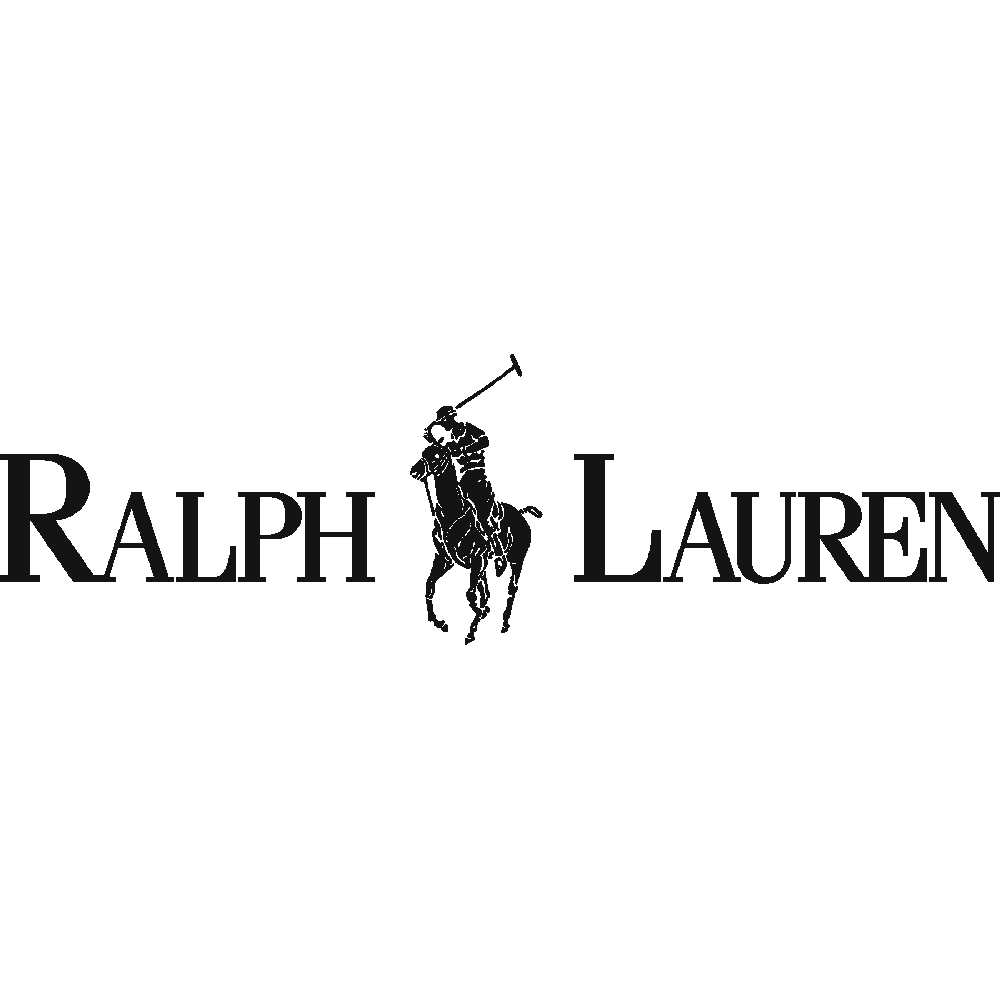 Logo de la marque Ralph Lauren avec un cheval et un joueur de polo