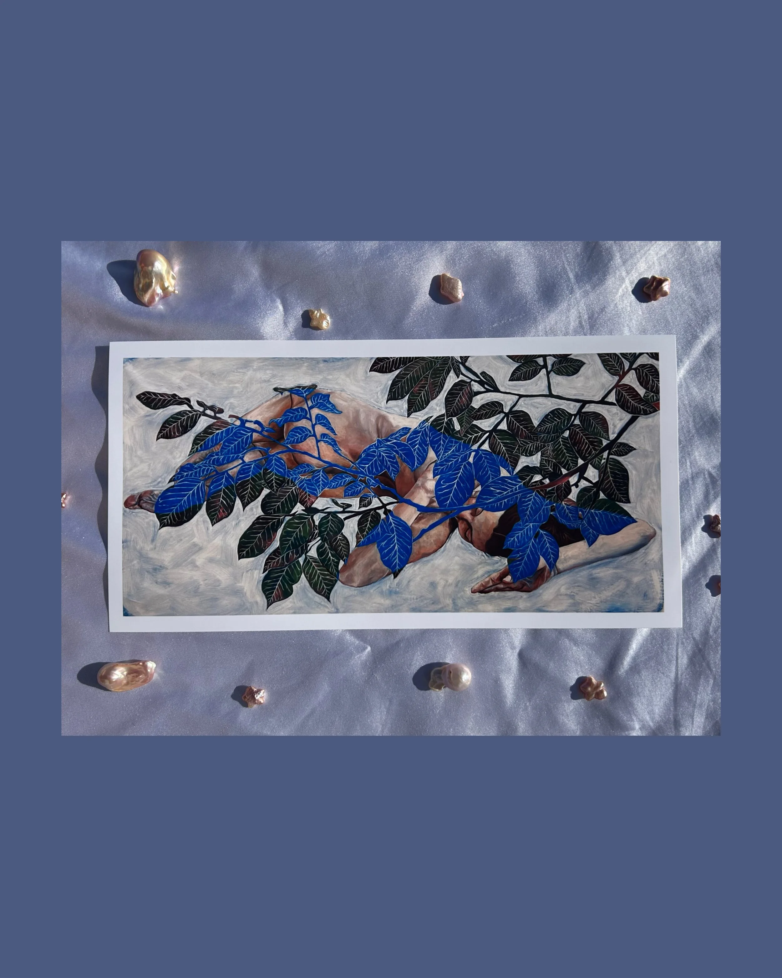 Beneath Branches Art Print