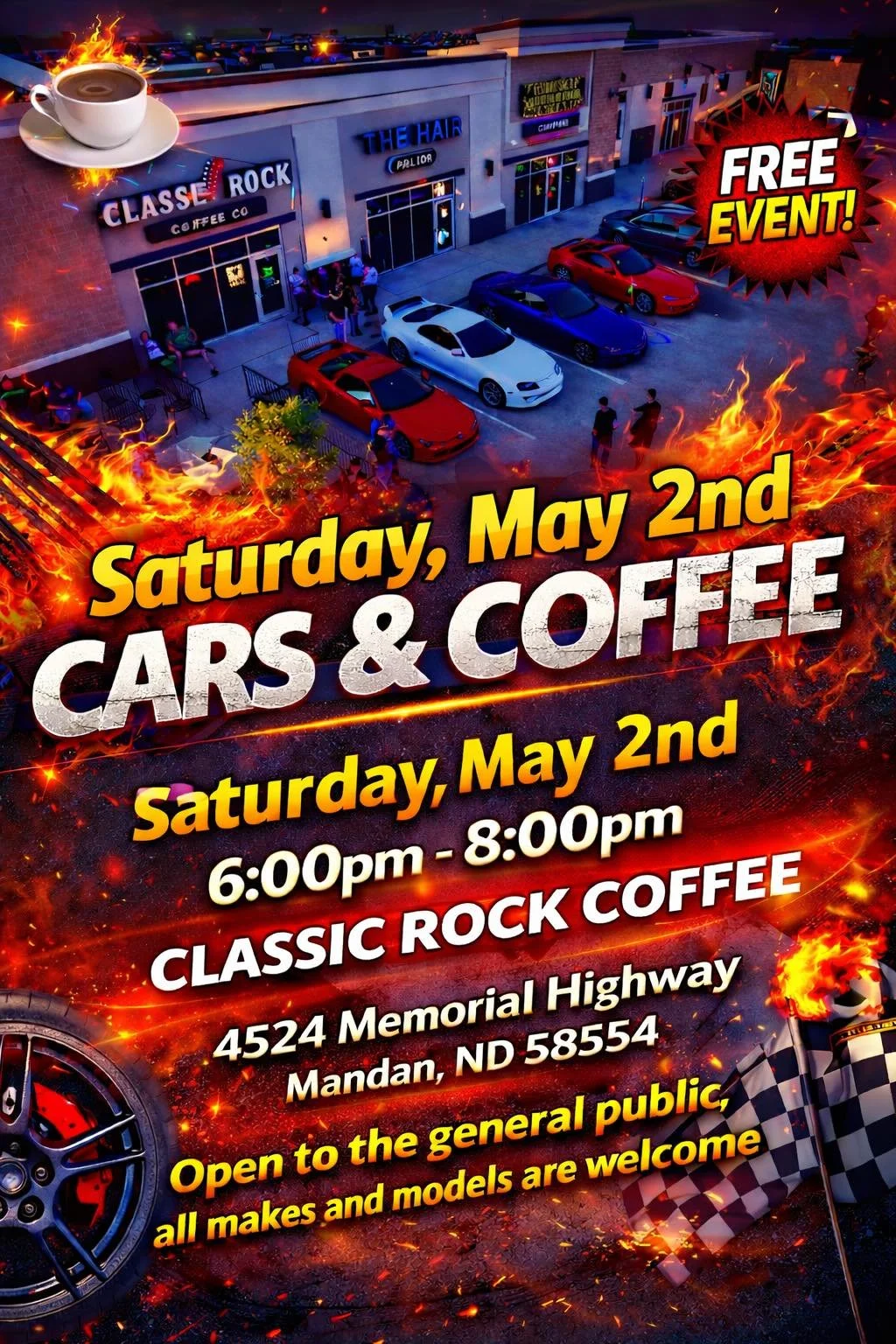 Bismark/Mandan Cars & Coffee