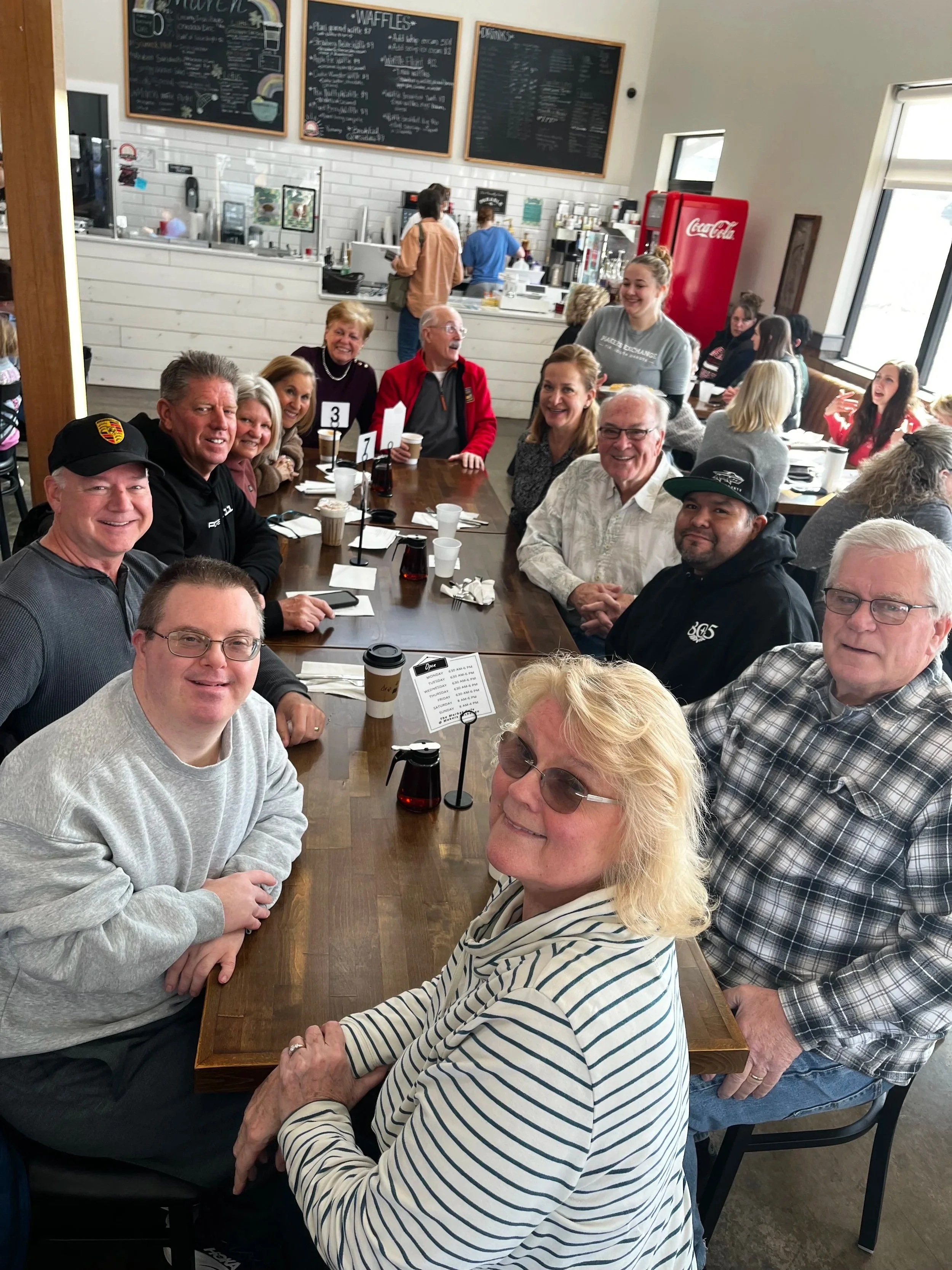 Easties at Makers Exchange & had a nice attendance of 12 in March 2026