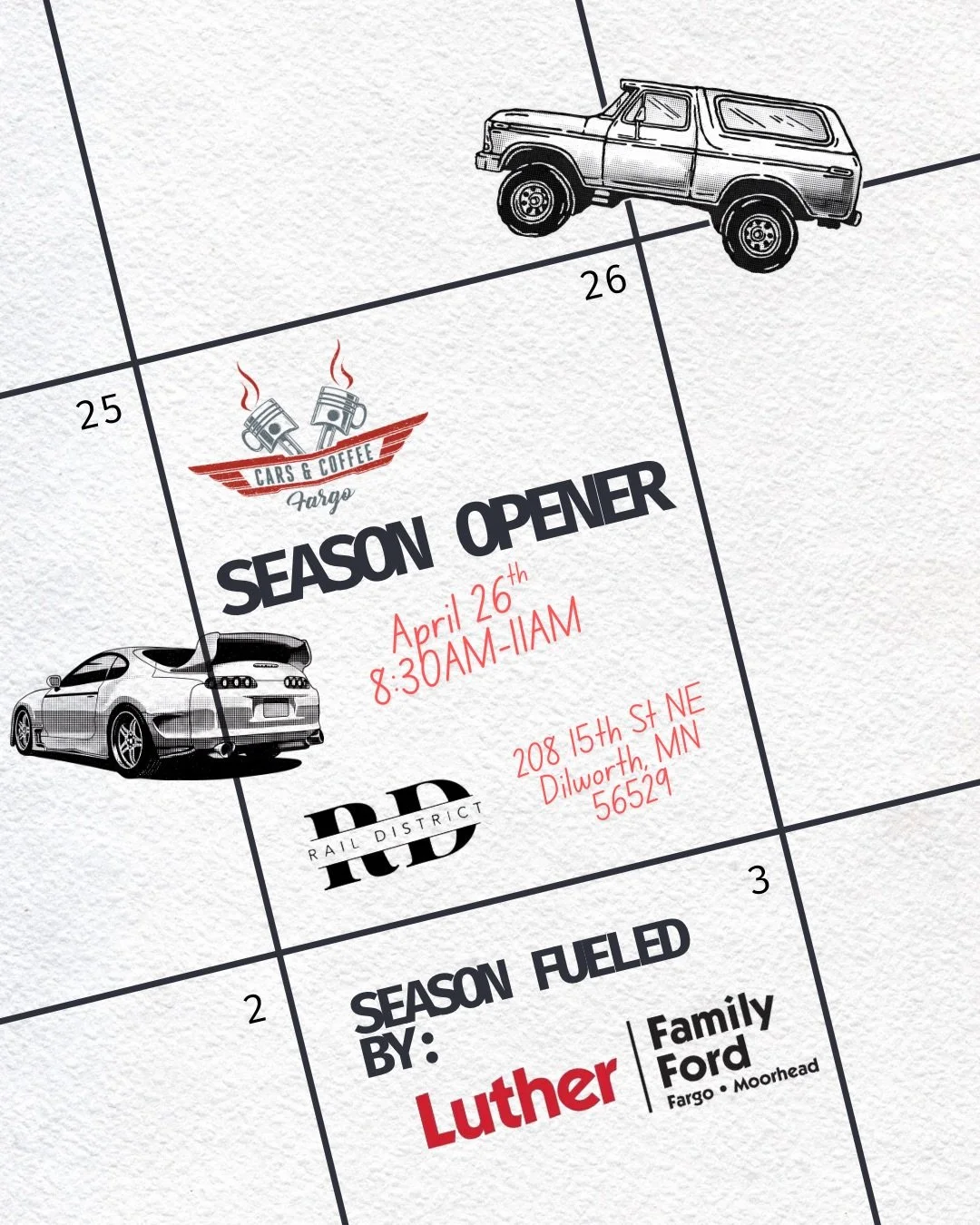 Fargo Coffee and Cars Season Opener