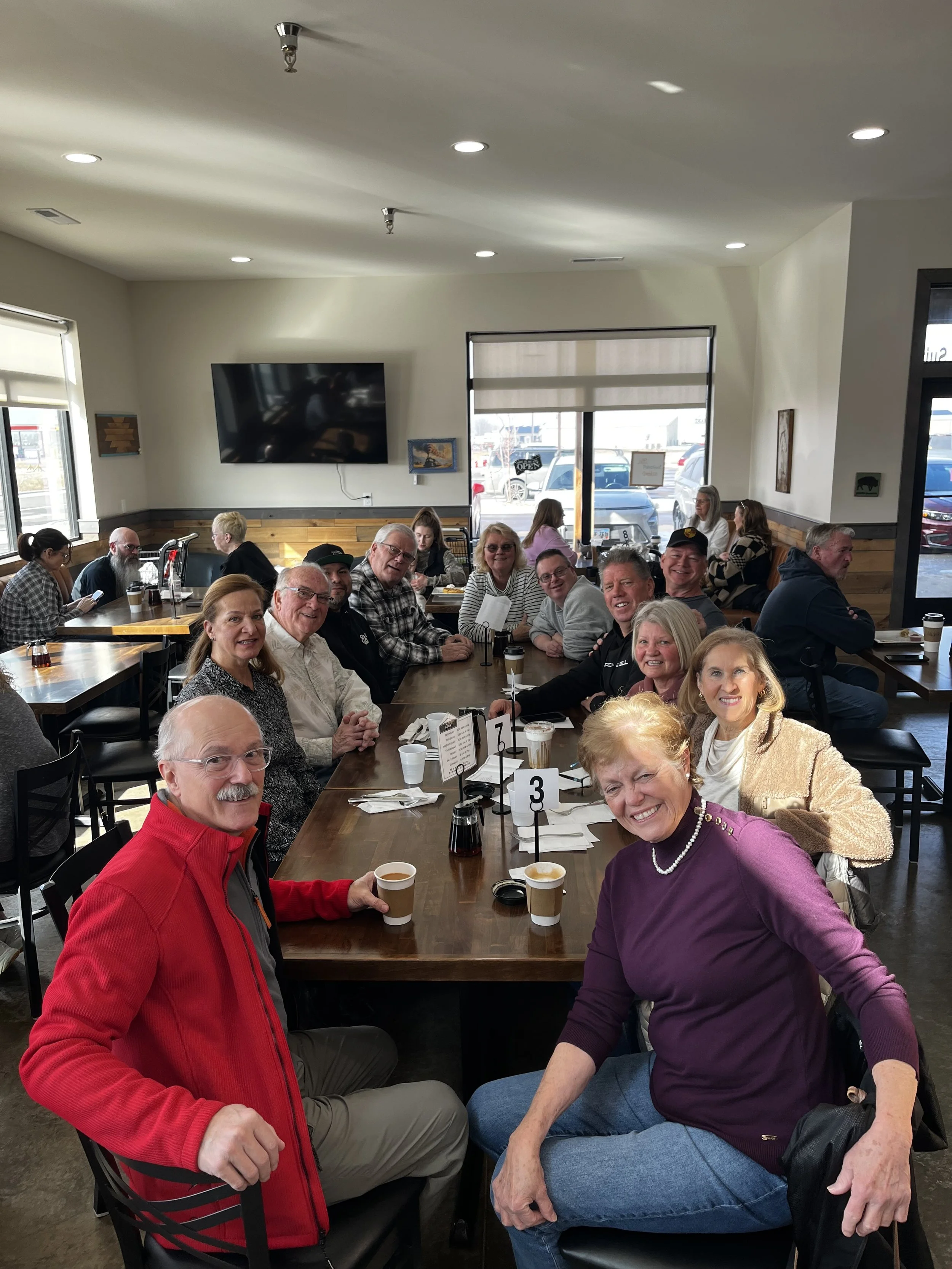 Easties at Makers Exchange & had a nice attendance of 12 in March 2026
