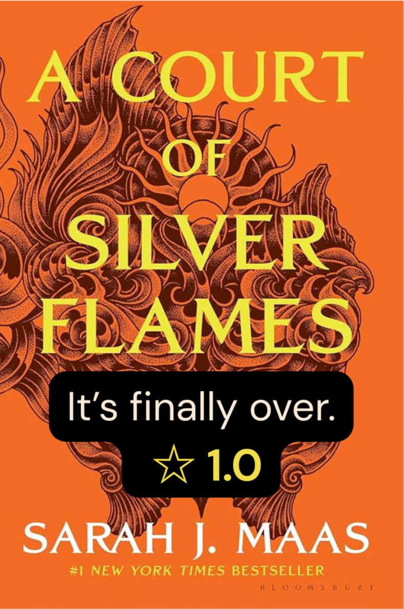It took me 414 days to finish A Court of Silver Flames by Sarah J. Maas