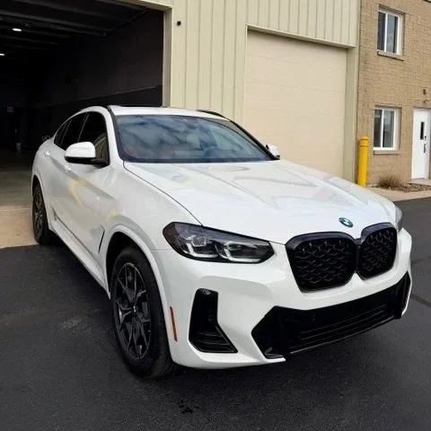 BMW x4 with ppf and windshield protection film done at PrimeVue Protection.