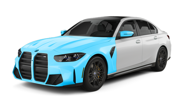 BMW sedan PPF installation Naperville