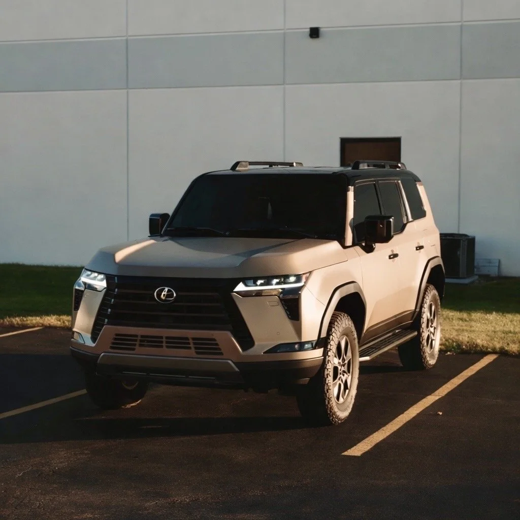 Full Matte ppf on Lexus GX 550 done at PrimeVue Protection