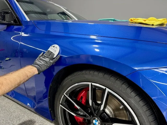 Ceramic coating application at PrimeVue Protection