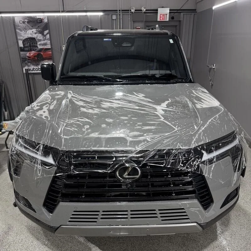 Full front ppf + 5 year ceramic coating done at PrimeVue Protection