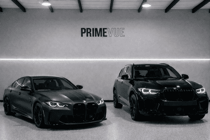 luxury car showroom BMW Audi PPF tint shop Naperville