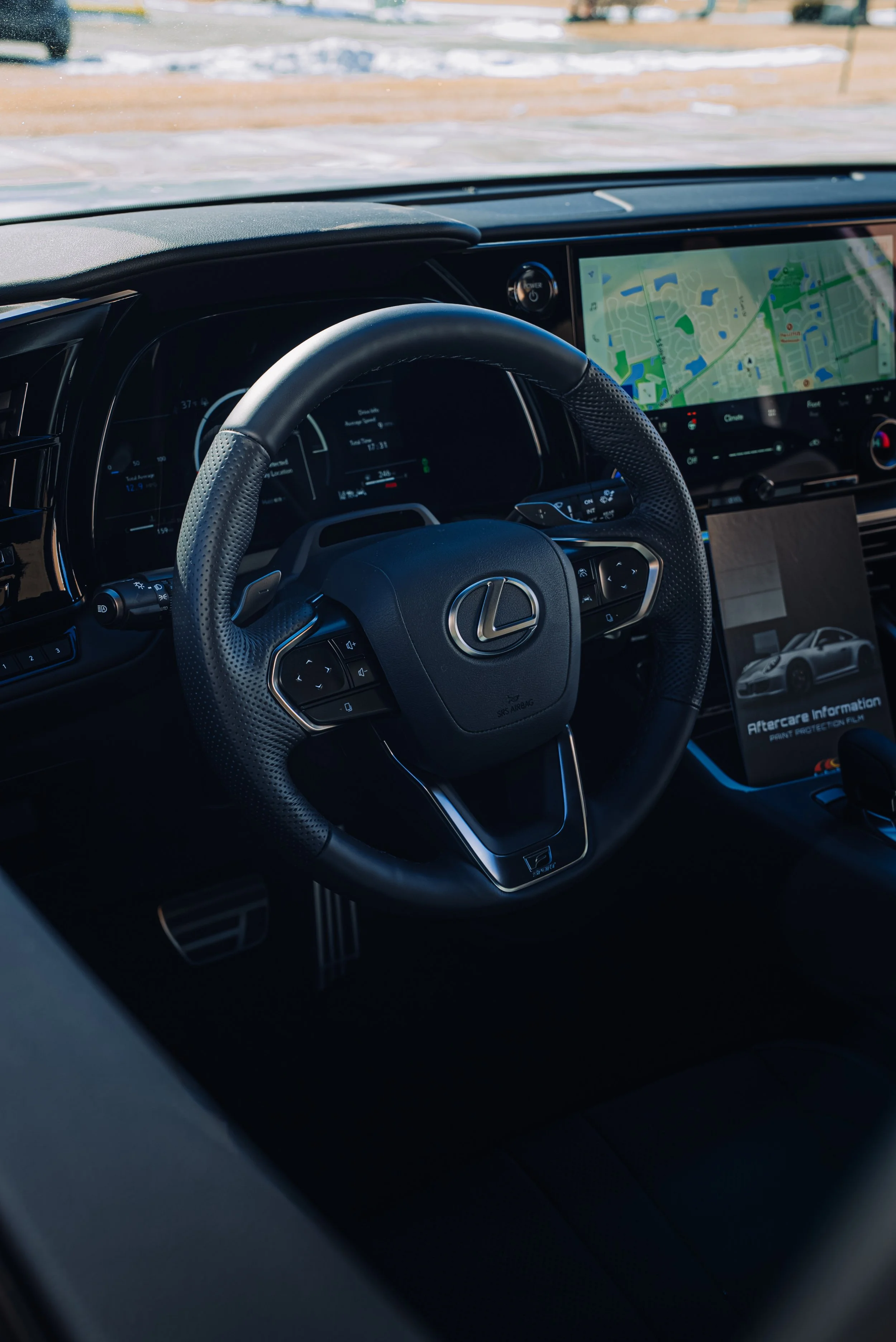 Ceramic window tint done on Lexus TX at PrimeVue Protection 