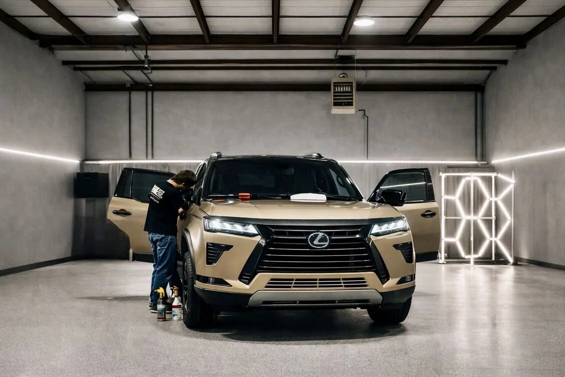 Lexus GX with full matte ppf installed at PrimeVue Protection